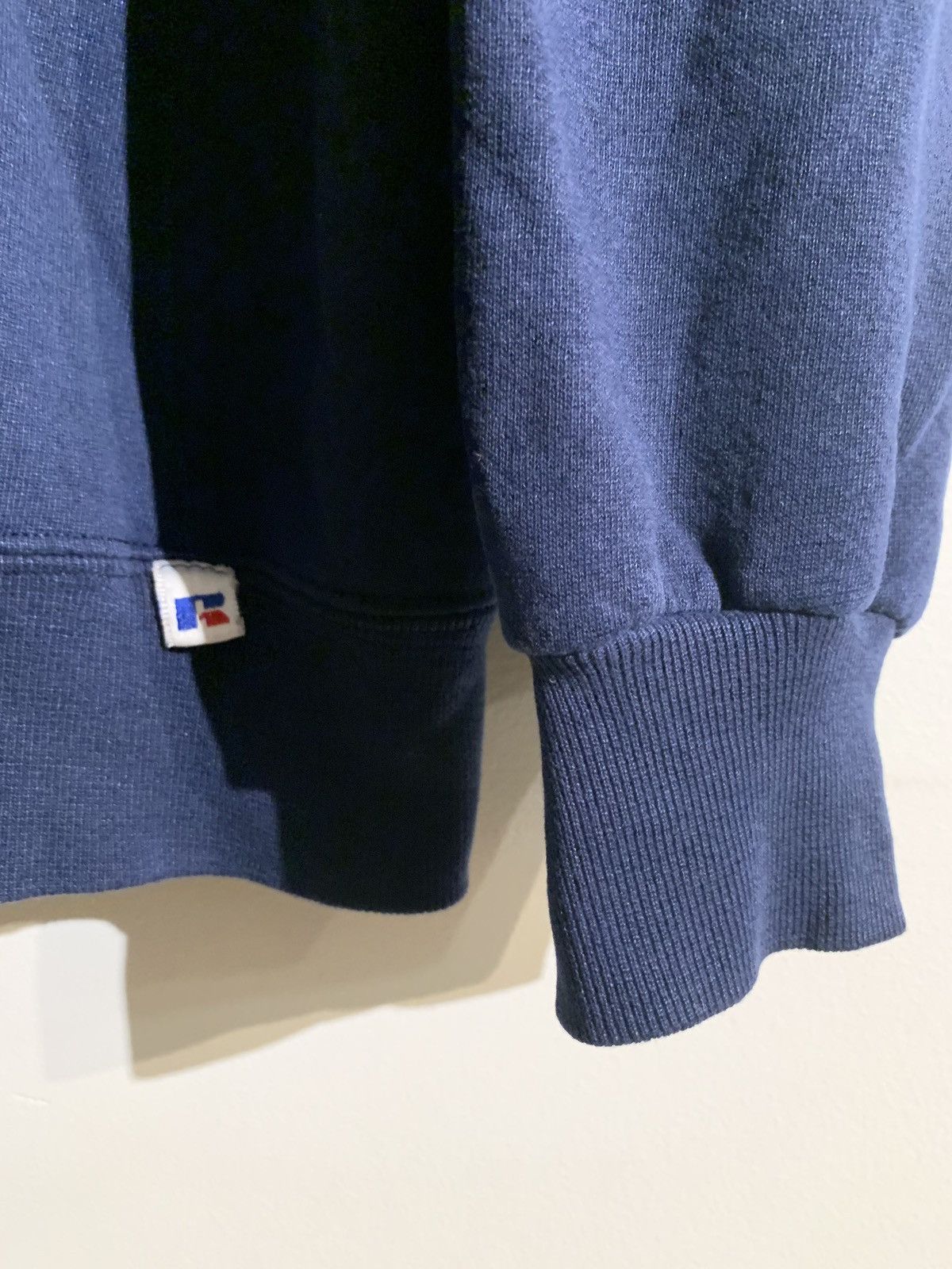 Russell Athletic × Vintage 90s Russell Athletic USA Made Blank Crew sweater Travis Size US XL / EU 56 / 4 - 5 Thumbnail