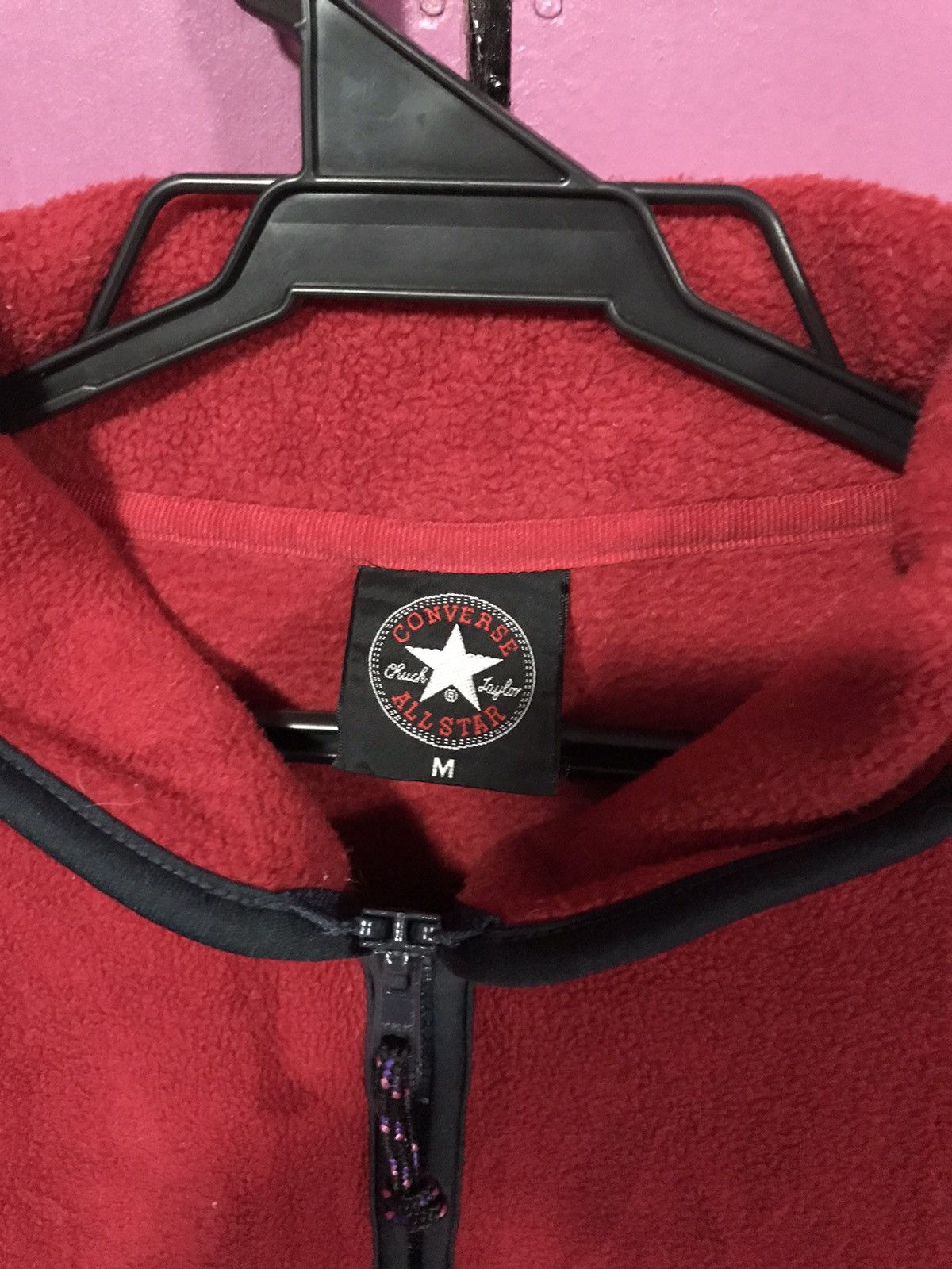 Converse CONVERSE RED SIZE M FLEECE SWEATSHIRT Size US M / EU 48-50 / 2 - 4 Thumbnail