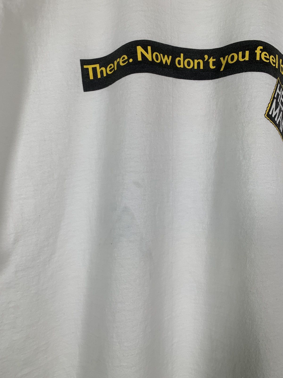 Fruit Of The Loom Vintage FOTL 80s 90s Move Health Mania Shirt Fitness 1990s Size US XXL / EU 58 / 5 - 7 Thumbnail