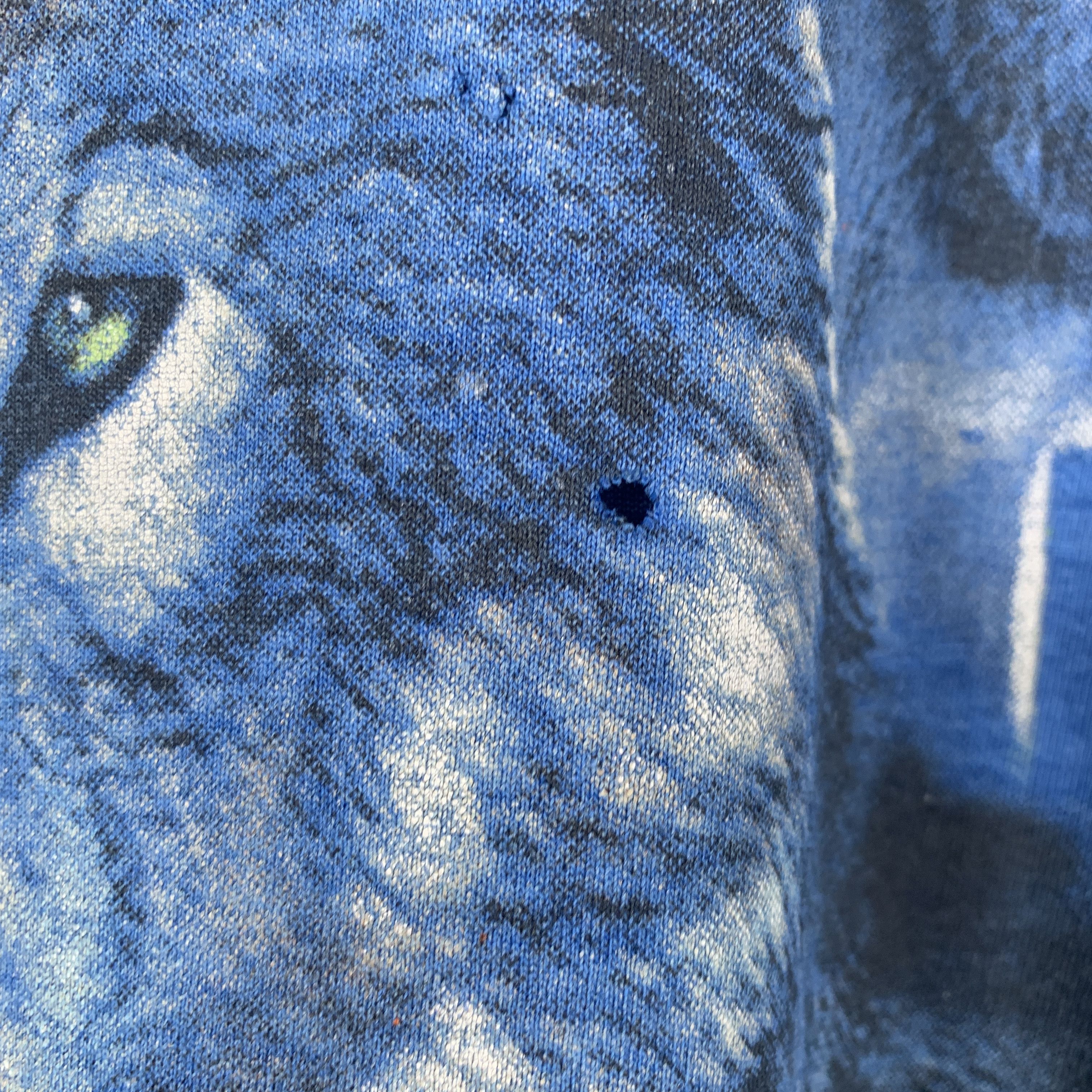 Vintage 80s 90s Wolf Animal Nature Wolves T Shirt Travis Uzi Style Size US XL / EU 56 / 4 - 10 Thumbnail