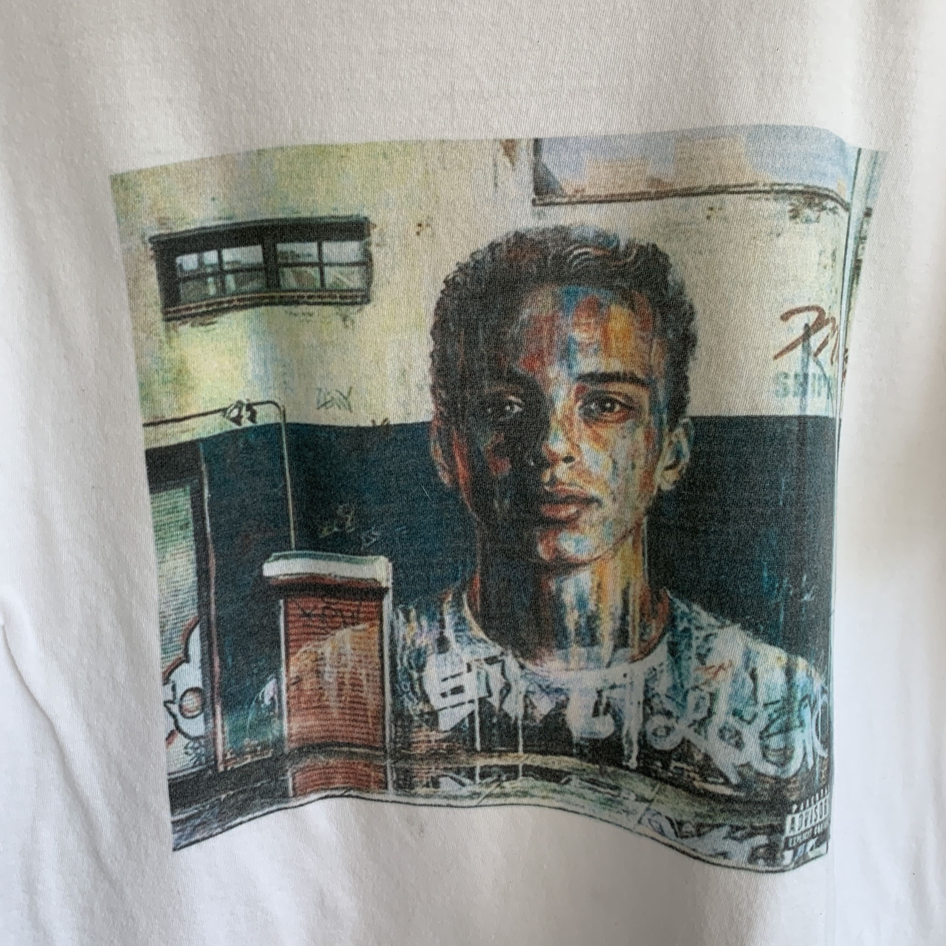 Rap Tees × Vintage Logic Under Pressure Album Promo Shirt rap 90s jcole style Size US L / EU 52-54 / 3 - 2 Thumbnail