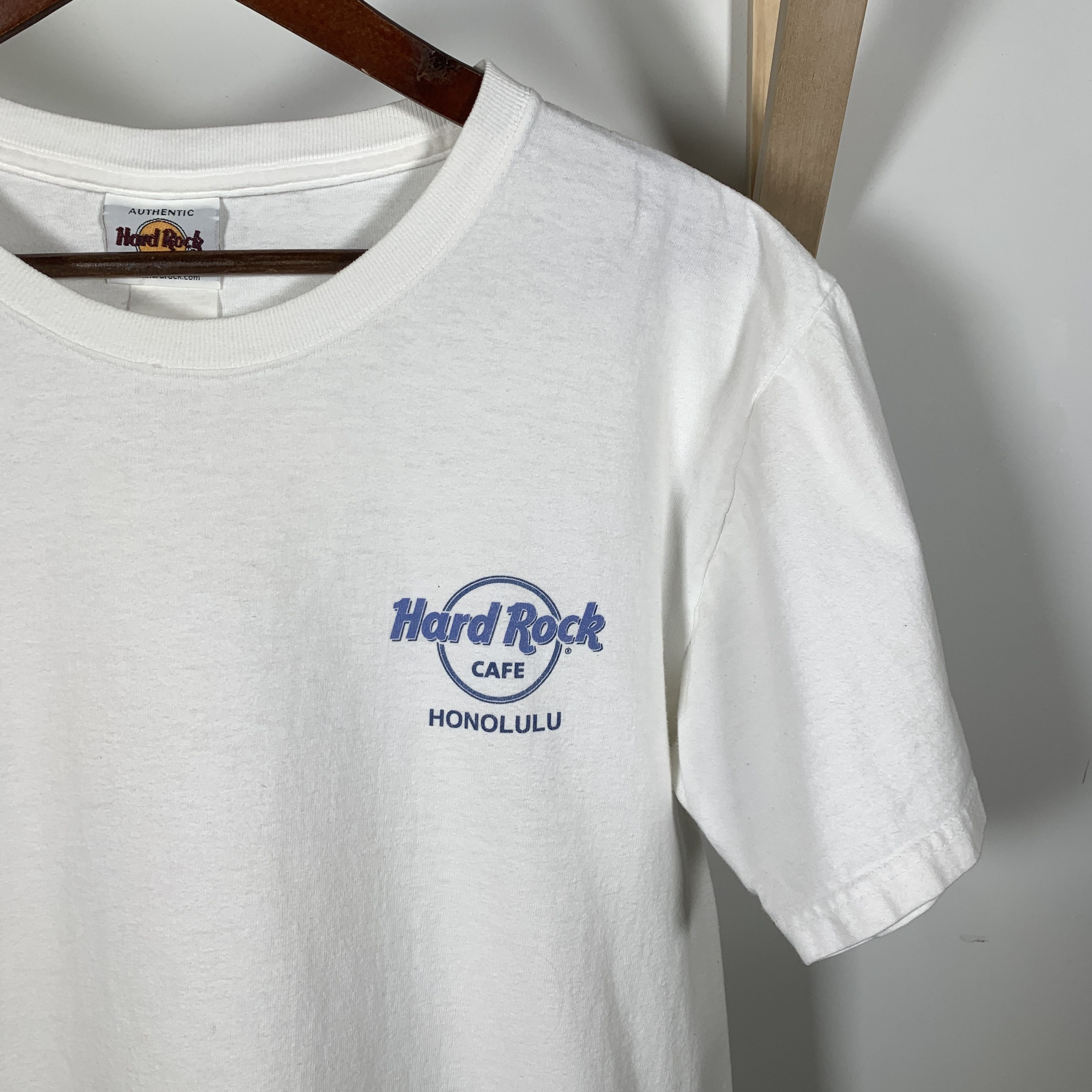 Hard Rock Cafe × Vintage Vintage 90s Hard Rock Cafe Honolulu Kanye Travis Style Size US S / EU 44-46 / 1 - 5 Thumbnail