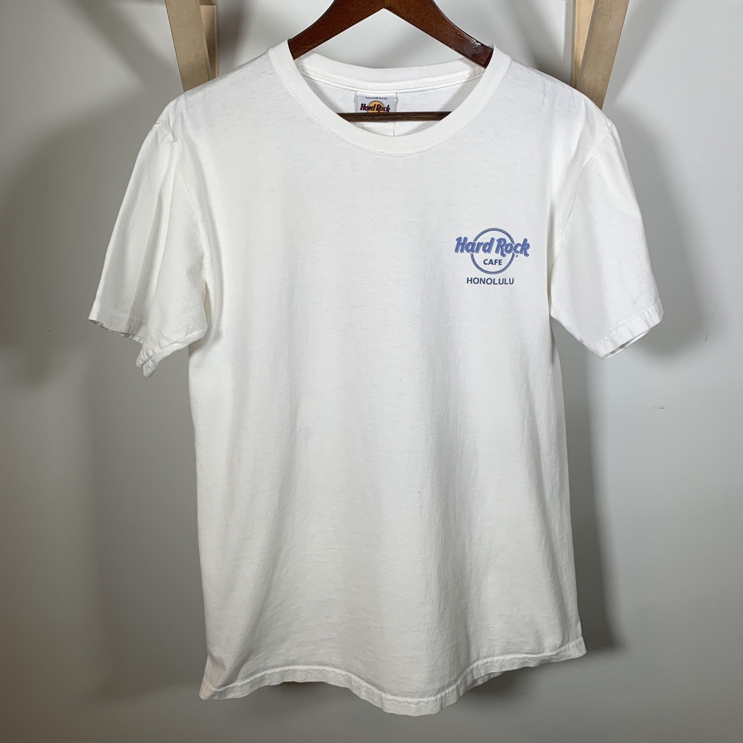Hard Rock Cafe × Vintage Vintage 90s Hard Rock Cafe Honolulu Kanye Travis Style Size US S / EU 44-46 / 1 - 4 Thumbnail