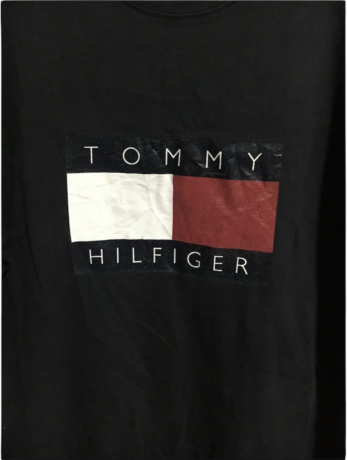 Tommy Hilfiger VINTAGE TOMMY HILFIGER BLUE BIG LOGO TEE SHIRT Size US S / EU 44-46 / 1 - 4 Thumbnail
