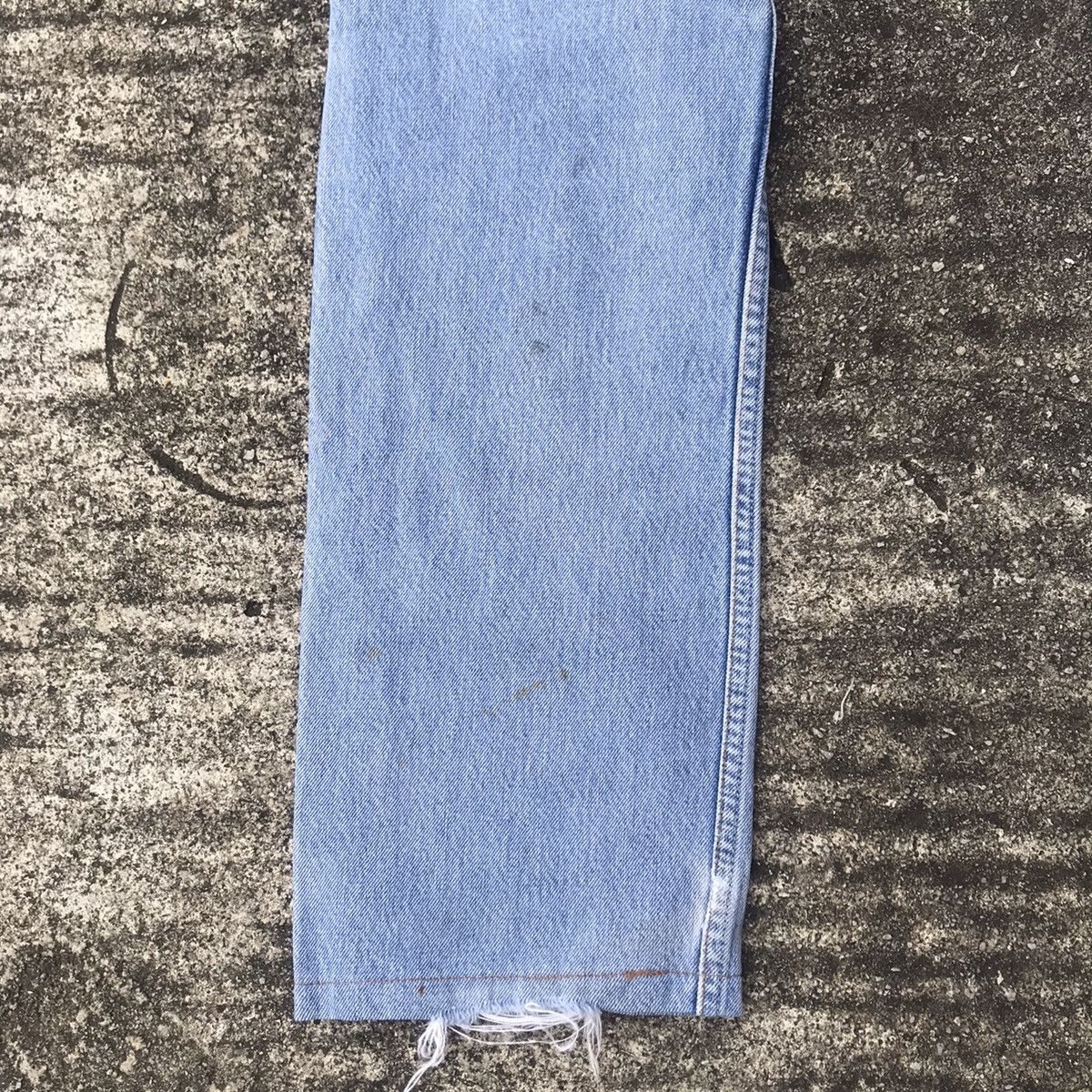 Levi's 90s Levis 501 Distressed Denim Jeans Sakura Size US 32 / EU 48 - 17 Thumbnail