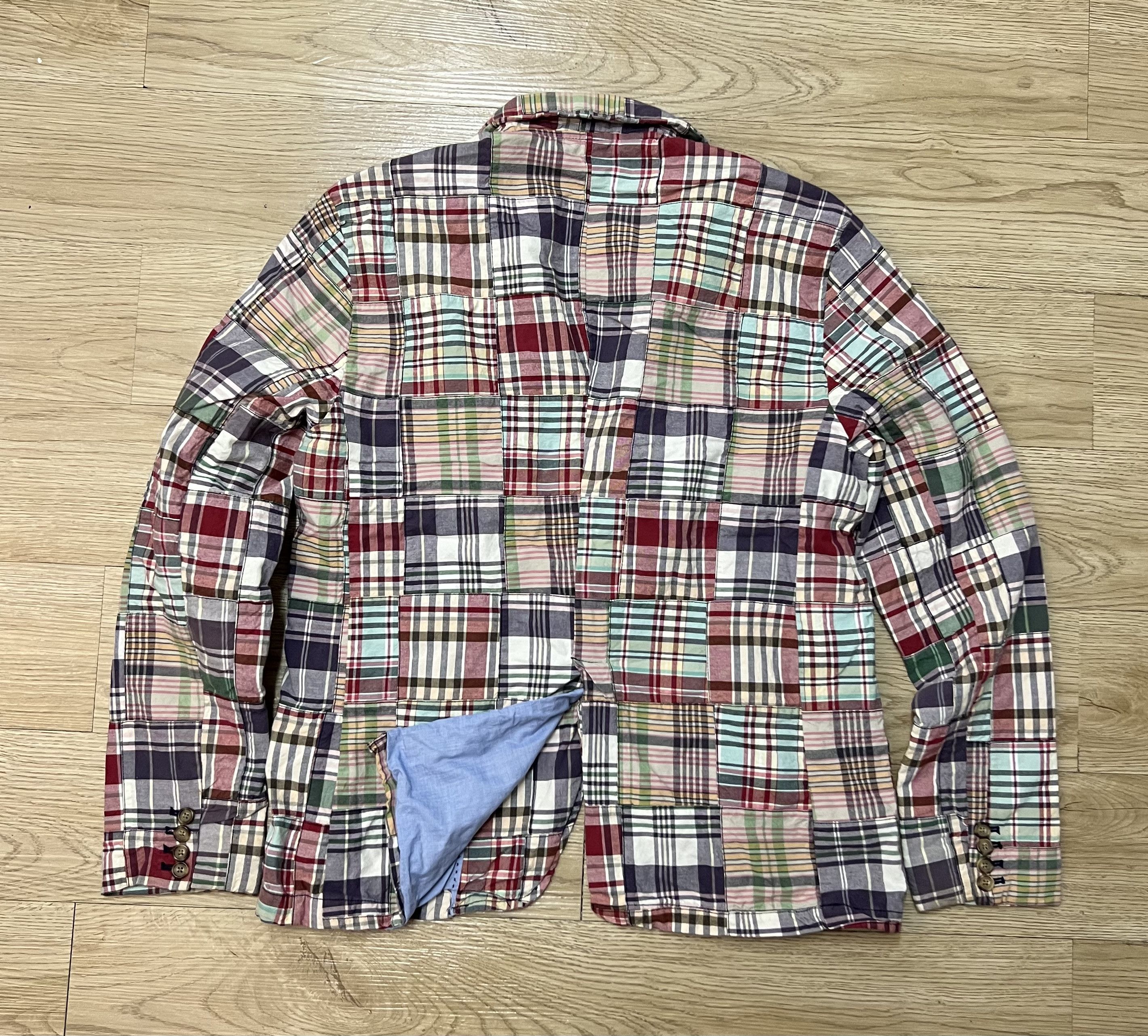 Tommy Hilfiger Tommy Hilfiger Patchwork Jacket Size US XL / EU 56 / 4 - 3 Thumbnail