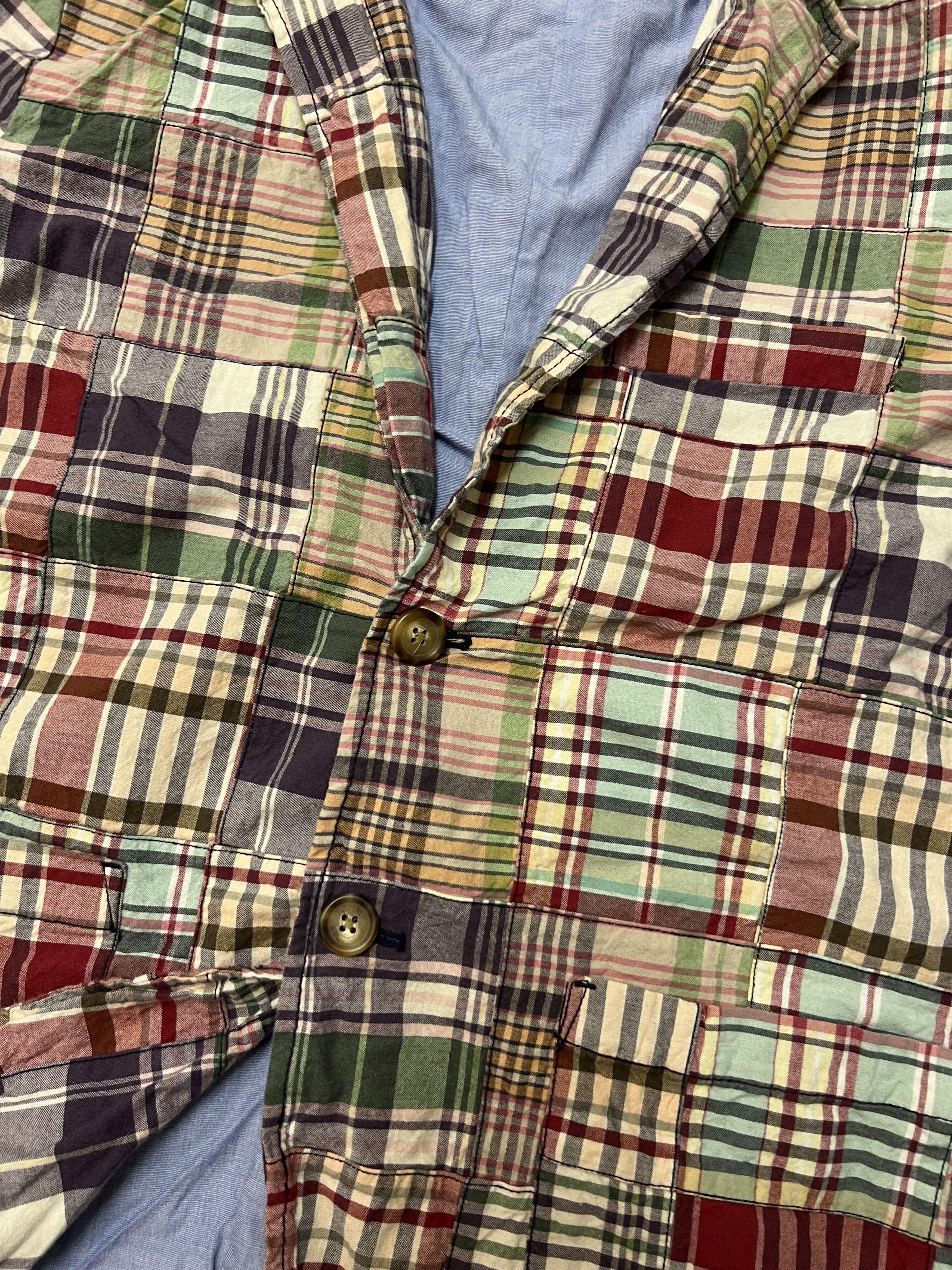 Tommy Hilfiger Tommy Hilfiger Patchwork Jacket Size US XL / EU 56 / 4 - 5 Thumbnail