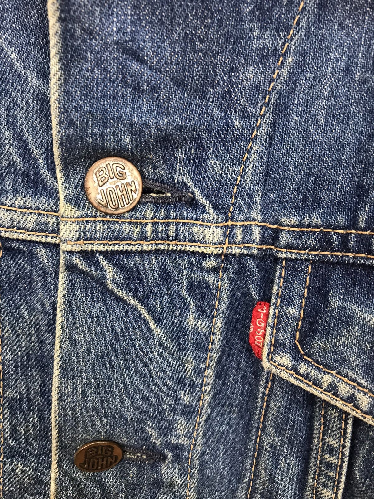 Big John × Japanese Brand Vintage big John denim jacket Size US S / EU 44-46 / 1 - 5 Thumbnail