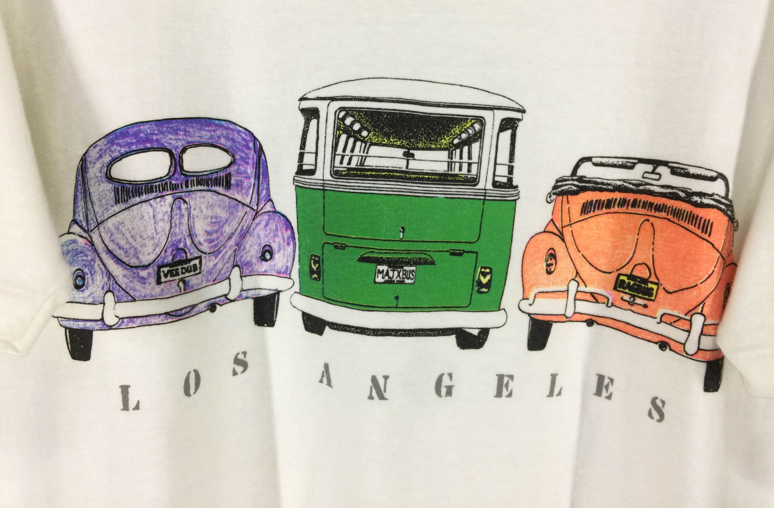 Vintage Volkswagen kombi and beetle vintage 90s shirt Size US L / EU 52-54 / 3 - 4 Thumbnail