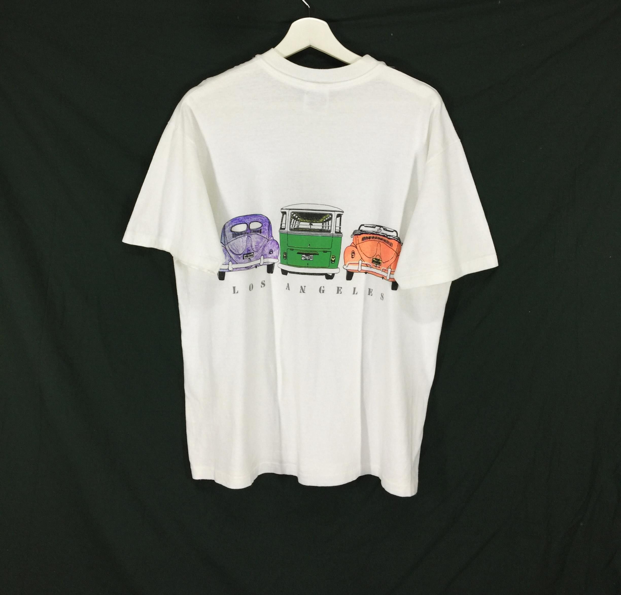 Vintage Volkswagen kombi and beetle vintage 90s shirt Size US L / EU 52-54 / 3 - 2 Thumbnail