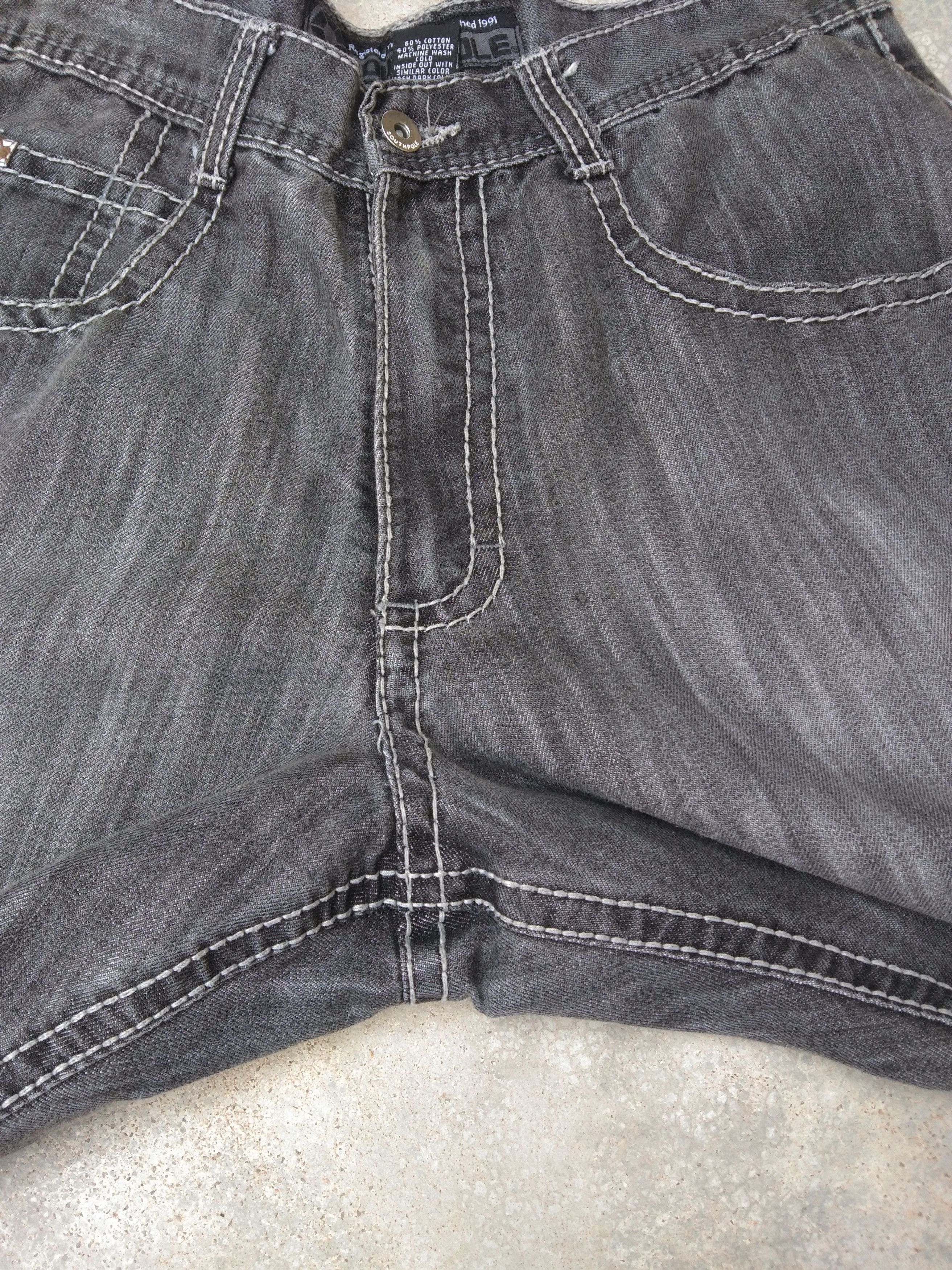 JNCO × Jean × Southpole Vintage Southpole Jnco Style Baggy Jeans 30x30 Size US 30 / EU 46 - 4 Thumbnail
