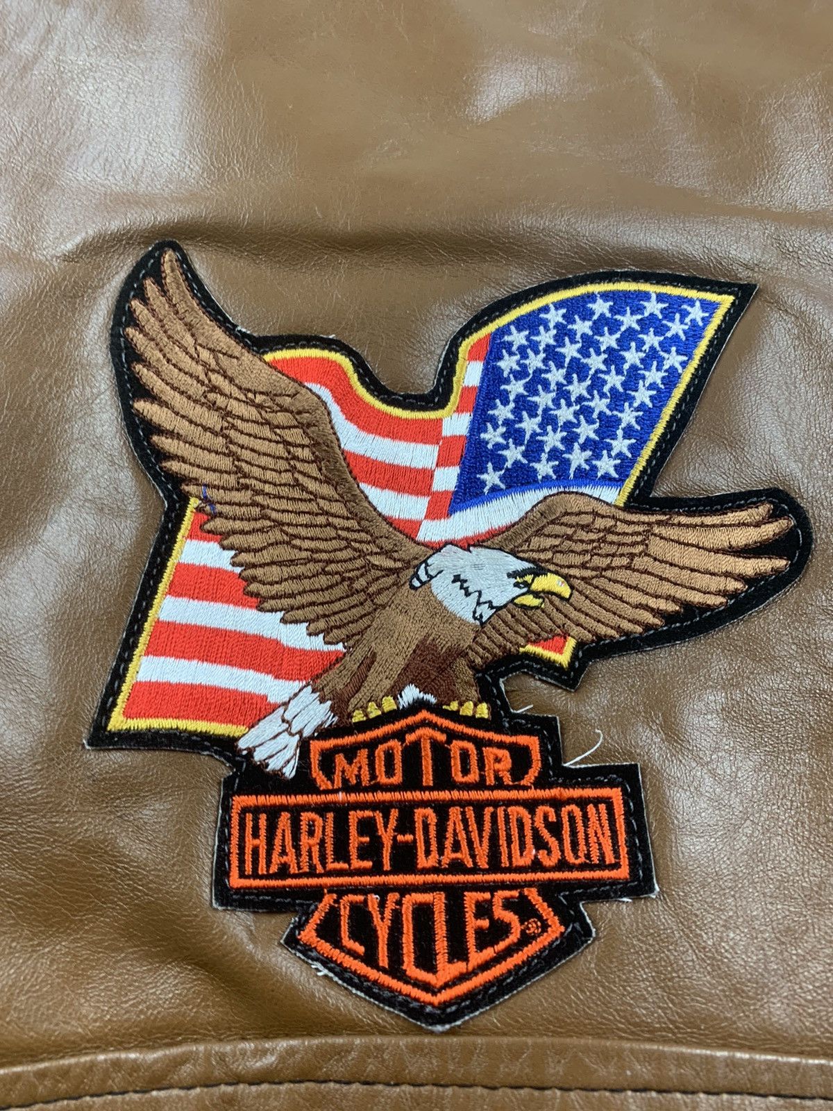 Harley Davidson × Vintage Vintage Original 70s Leather Jacket Custom Harley Davidson Size US M / EU 48-50 / 2 - 3 Thumbnail