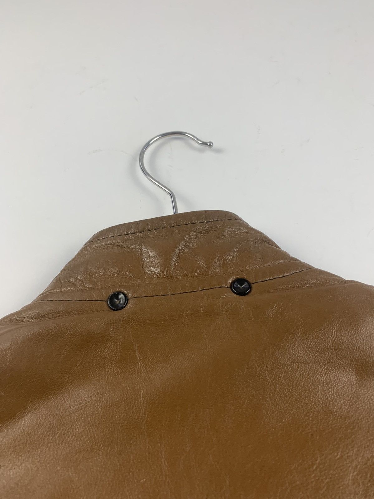 Harley Davidson × Vintage Vintage Original 70s Leather Jacket Custom Harley Davidson Size US M / EU 48-50 / 2 - 22 Thumbnail