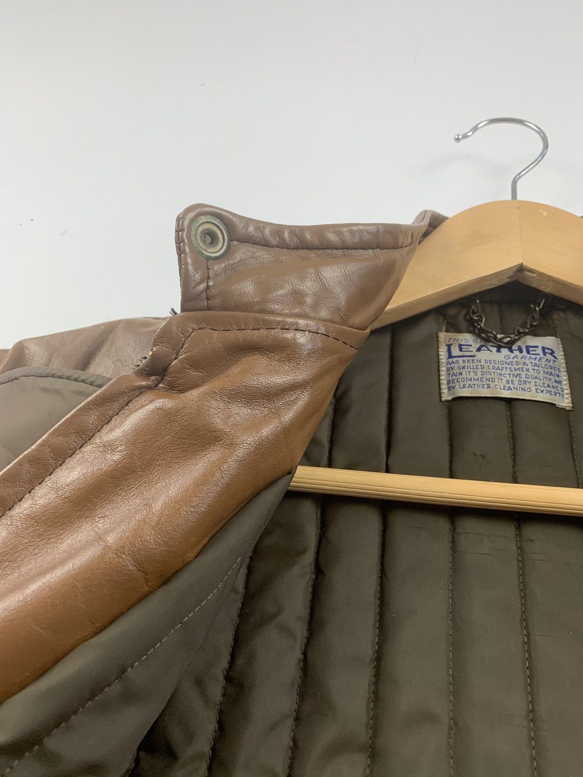 Harley Davidson × Vintage Vintage Original 70s Leather Jacket Custom Harley Davidson Size US M / EU 48-50 / 2 - 11 Thumbnail