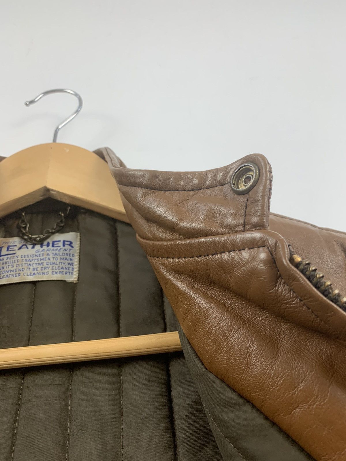 Harley Davidson × Vintage Vintage Original 70s Leather Jacket Custom Harley Davidson Size US M / EU 48-50 / 2 - 12 Thumbnail