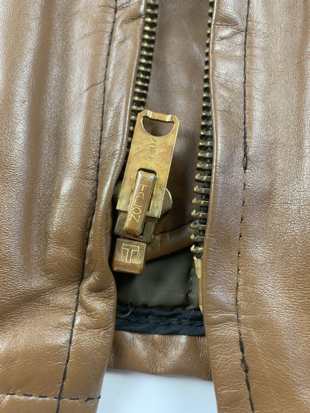 Harley Davidson × Vintage Vintage Original 70s Leather Jacket Custom Harley Davidson Size US M / EU 48-50 / 2 - 18 Thumbnail