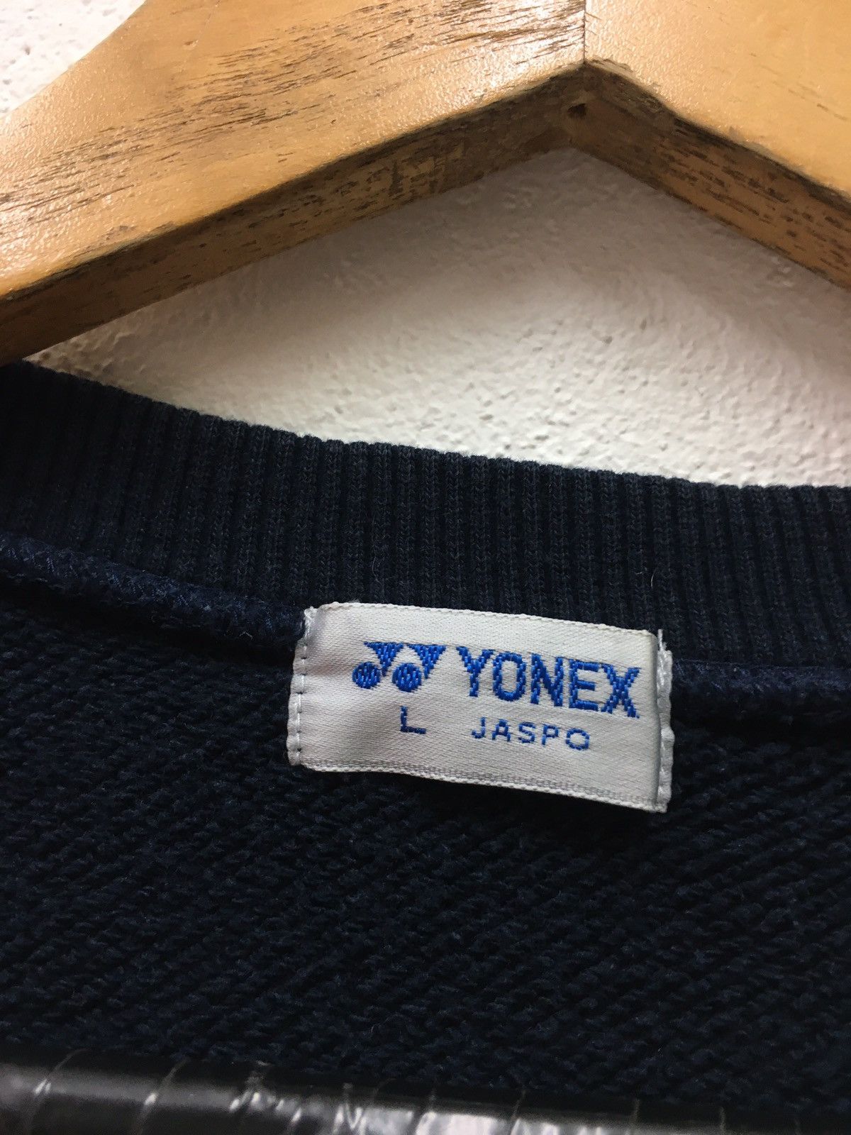 Japanese Brand × Vintage Vintage Yonex Small Logo V Neck Sweatshirt Size US M / EU 48-50 / 2 - 5 Thumbnail