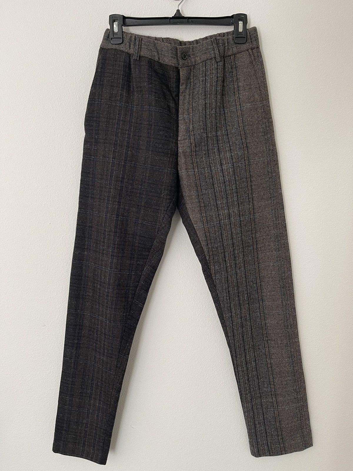 image of Stephan Schneider New With Tag, Wool Checks Trouser in Mixed, Men's (Size 32)