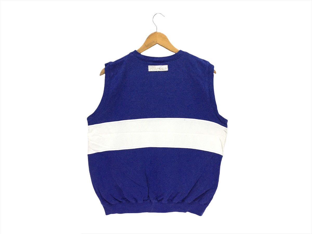 Ellesse × Sports Specialties Vintage 2-Tone Ellesse Big Logo Sleeveless Sweatshirt Size US M / EU 48-50 / 2 - 5 Thumbnail