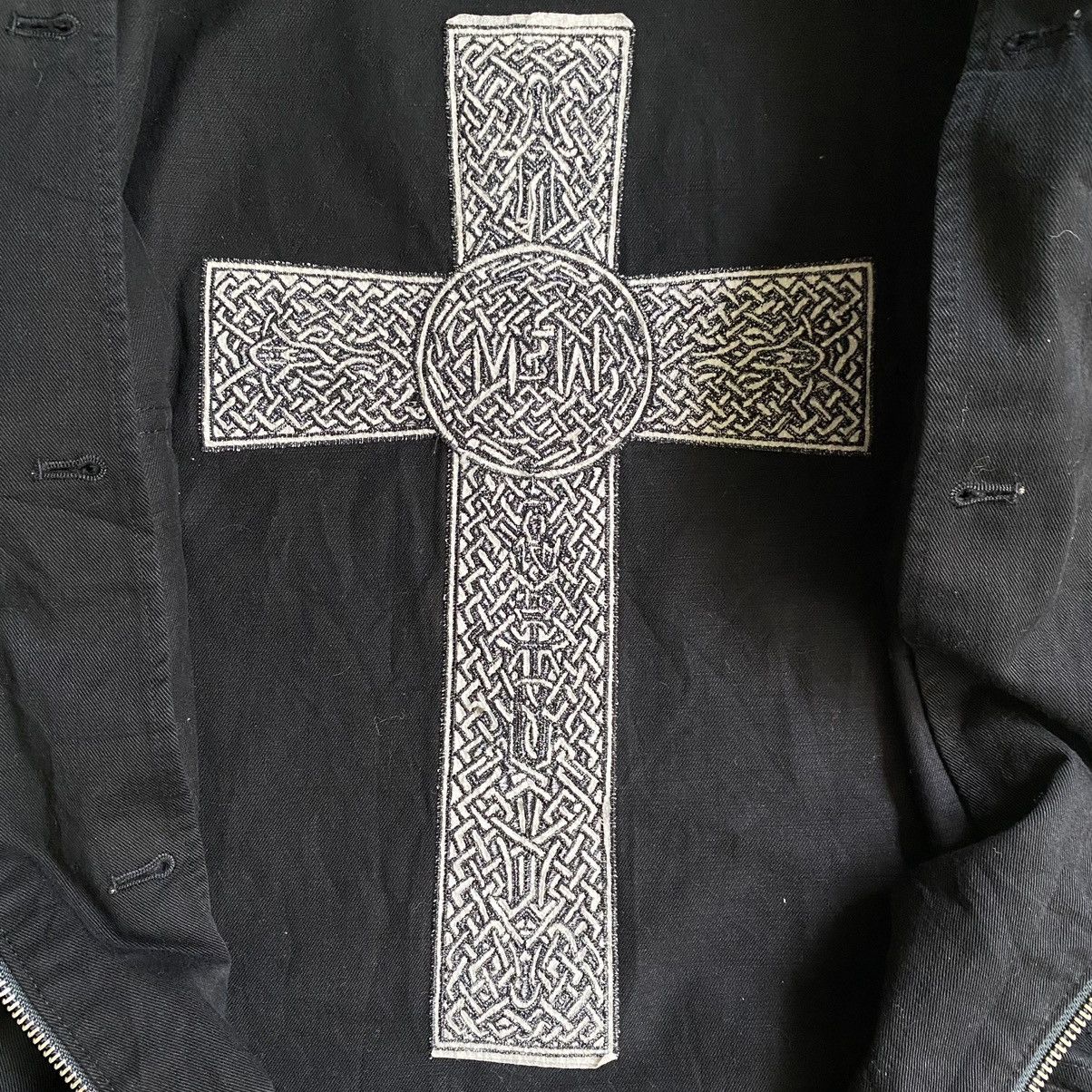Wacko Maria Celtic Cross Embroidered Field Jacket Size US L / EU 52-54 / 3 - 3 Thumbnail