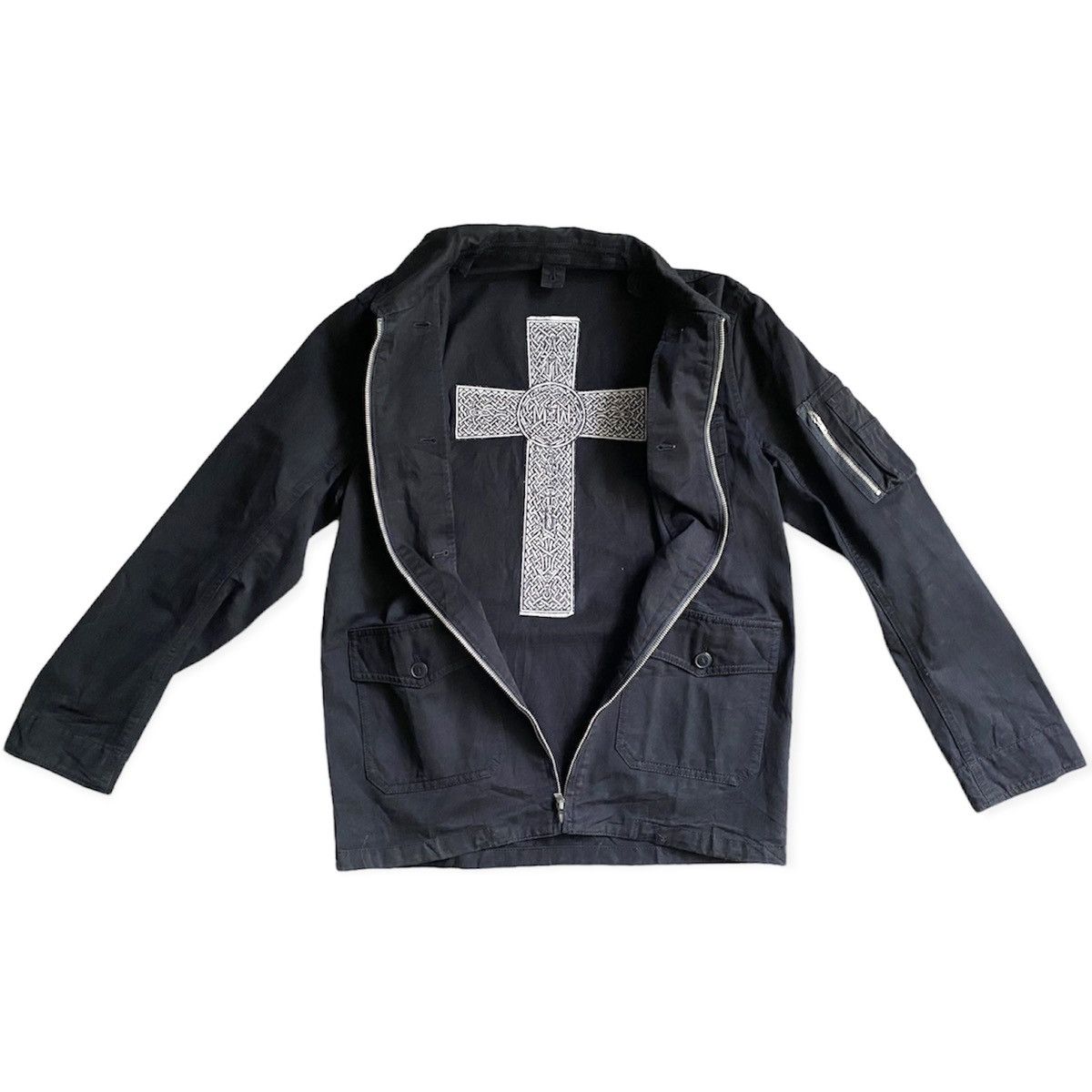 Wacko Maria Celtic Cross Embroidered Field Jacket Size US L / EU 52-54 / 3 - 1 Thumbnail