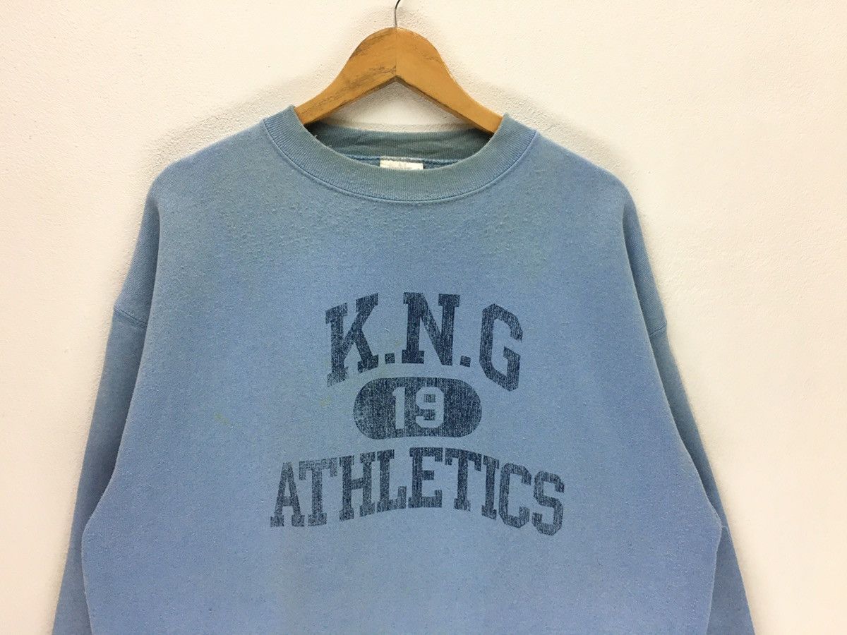 Tultex × Vintage Vintage K.N.G Athletic Big Logo Sweatshirt Size US L / EU 52-54 / 3 - 2 Thumbnail