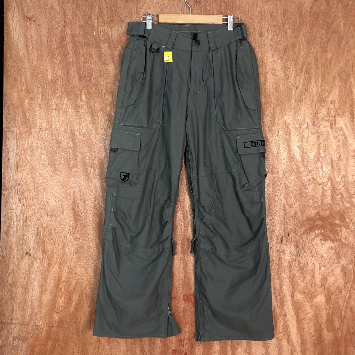 Estivo Grey Multipocket snowboard sportwear Pants #1784