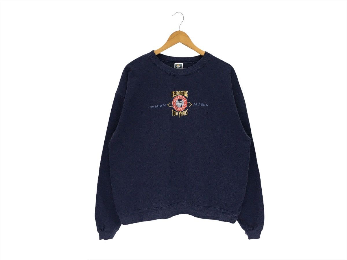 Vintage Vintage Skagway Alaska Celebration 100 Year Sweatshirt Size US M / EU 48-50 / 2 - 1 Thumbnail