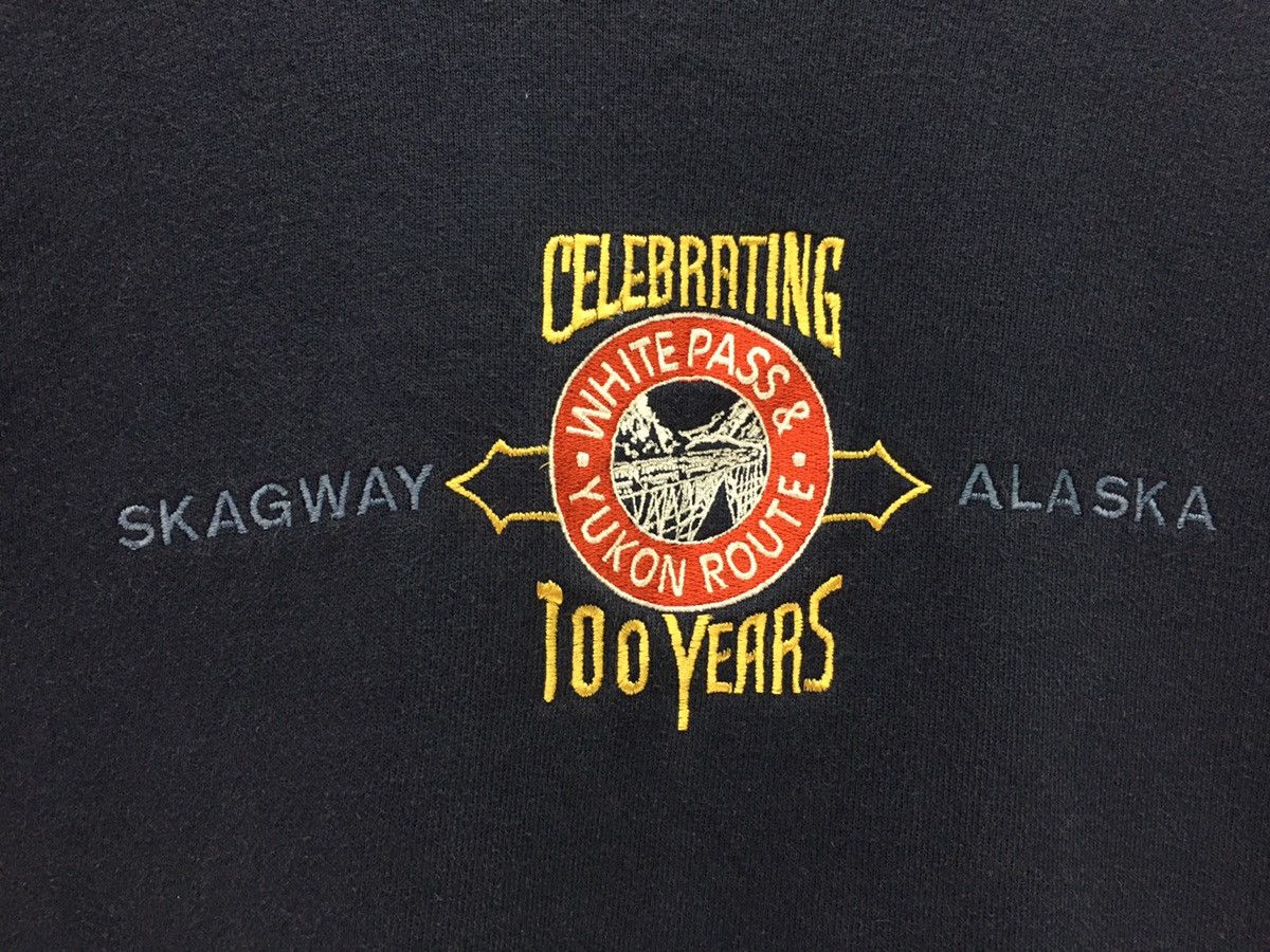 Vintage Vintage Skagway Alaska Celebration 100 Year Sweatshirt Size US M / EU 48-50 / 2 - 3 Thumbnail