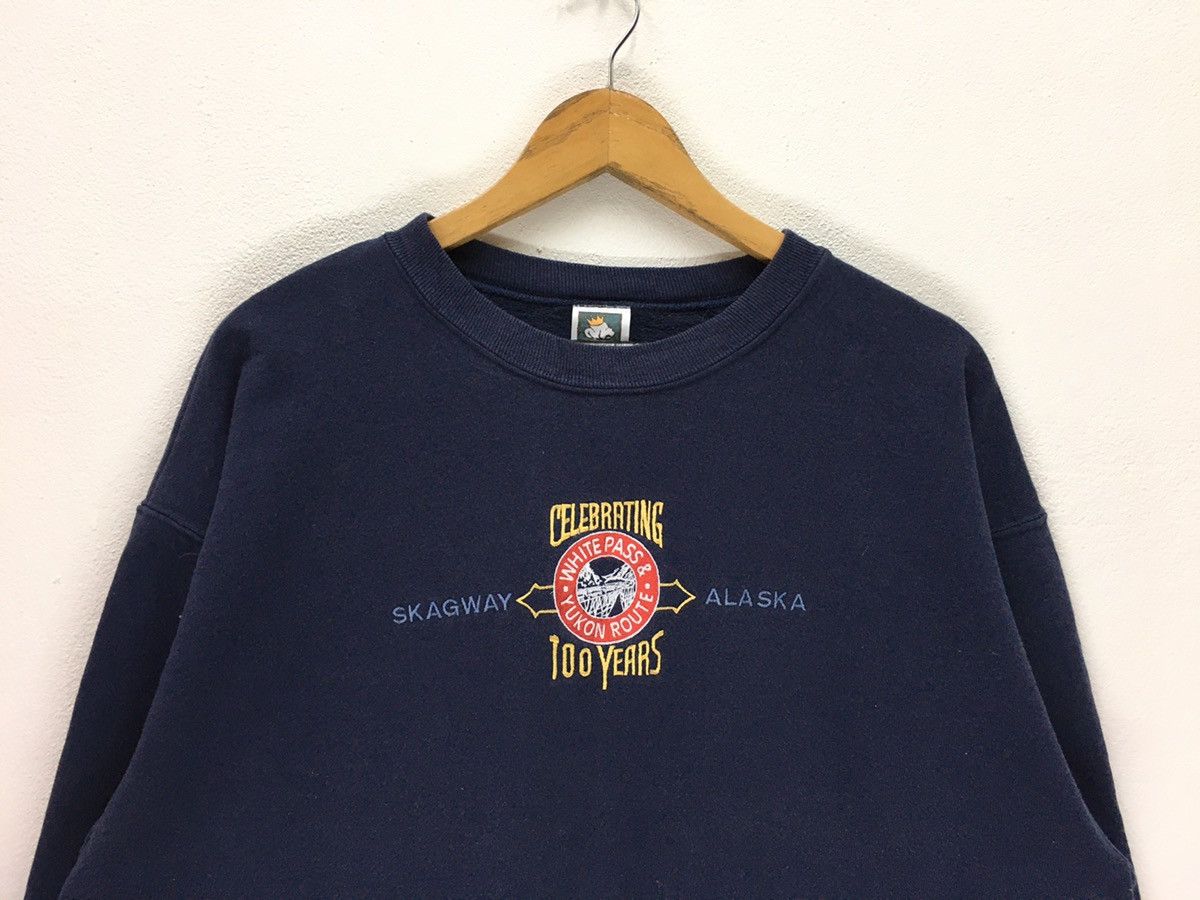 Vintage Vintage Skagway Alaska Celebration 100 Year Sweatshirt Size US M / EU 48-50 / 2 - 2 Thumbnail