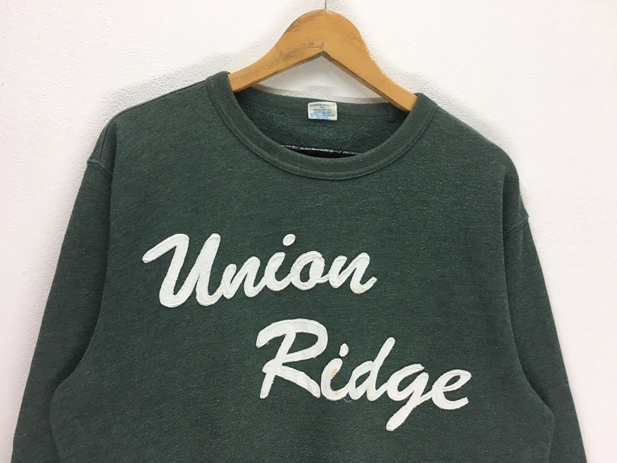 Champion × Vintage Vintage Champion Union Ridge Big Logo Sweatshirt Size US M / EU 48-50 / 2 - 2 Thumbnail