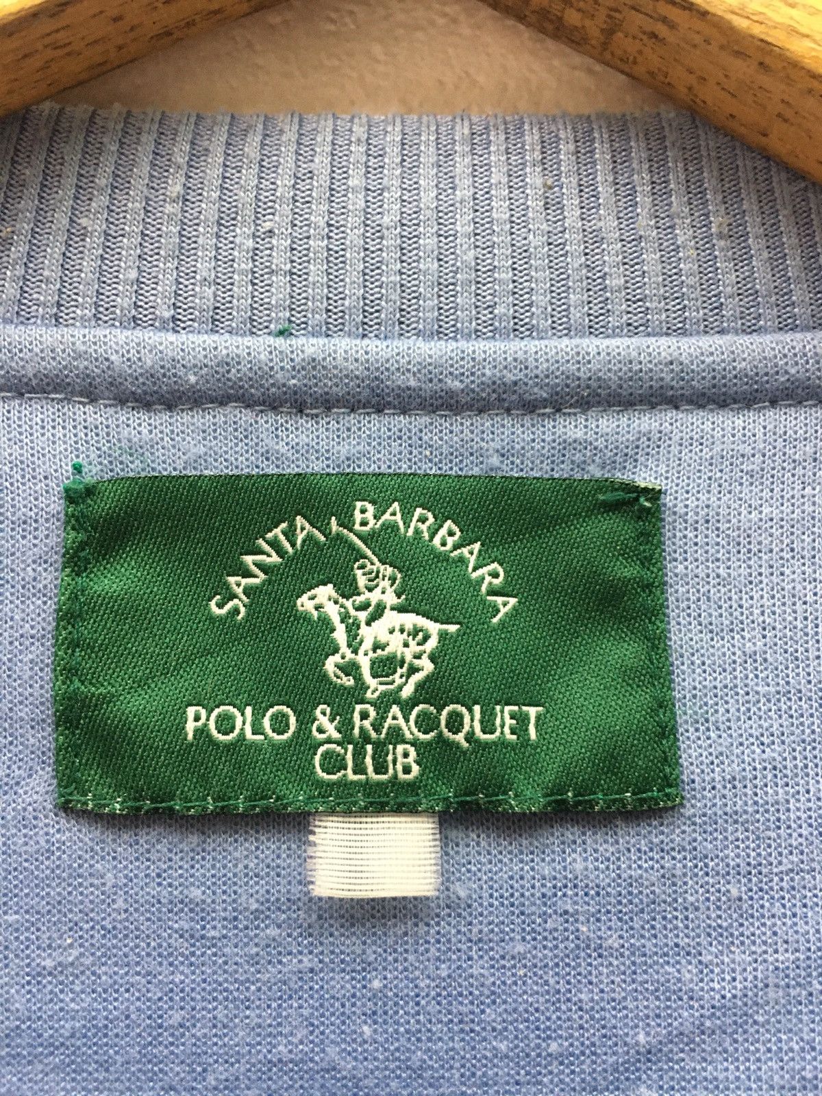 Designer × Vintage Santa Barbara Polo Racques Big Logo Sweatshirt Size US M / EU 48-50 / 2 - 6 Thumbnail
