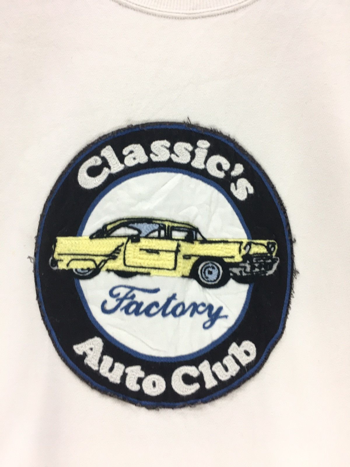 Japanese Brand × Vintage Moussy Classic Auto Club Factory Sweatshirt Size US L / EU 52-54 / 3 - 3 Thumbnail