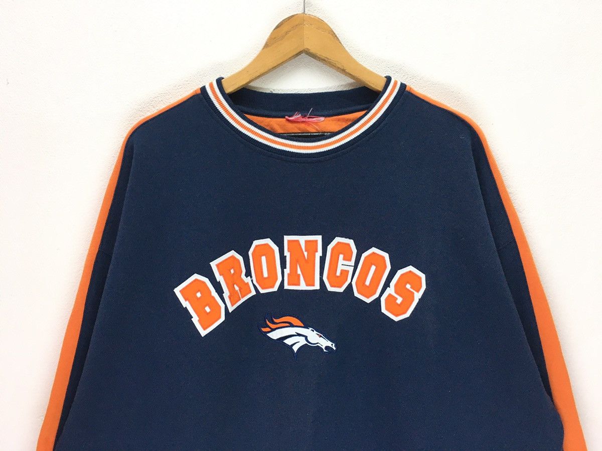 NFL × Vintage Vintage Denver Broncos NFL Football Team Sweatshirt Size US L / EU 52-54 / 3 - 2 Thumbnail