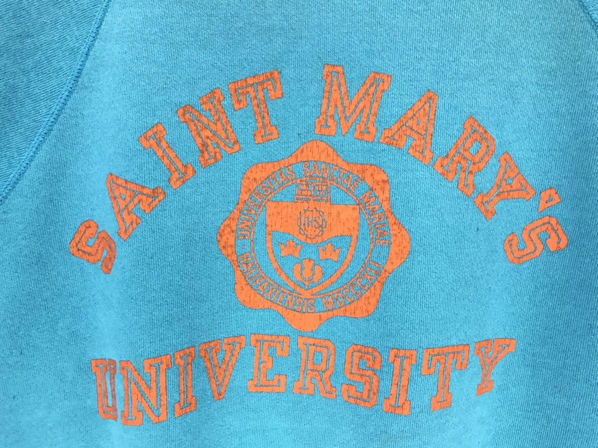 Vintage Vintage Saint Marry’s University College Sweatshirt Size US L / EU 52-54 / 3 - 3 Thumbnail