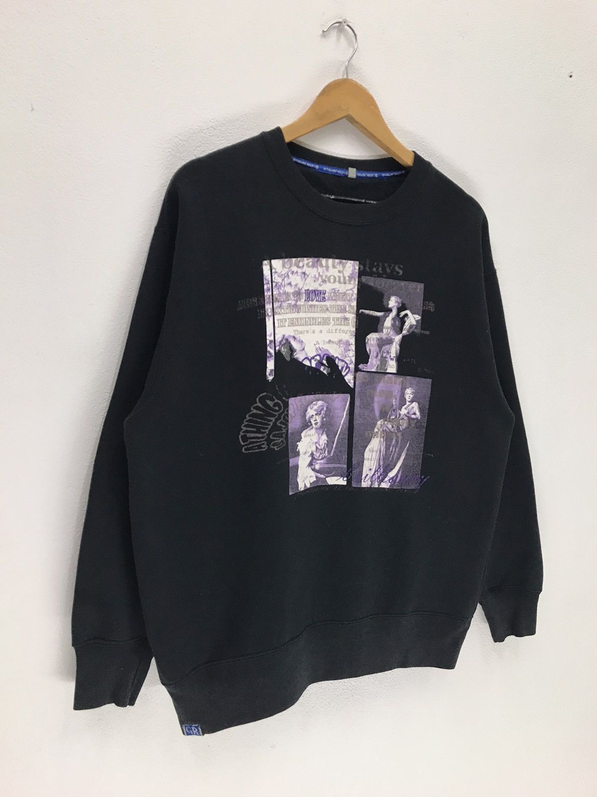 Vintage Vintage Stevenson Pop Art Portrait Photo Sweatshirt Size US L / EU 52-54 / 3 - 6 Thumbnail