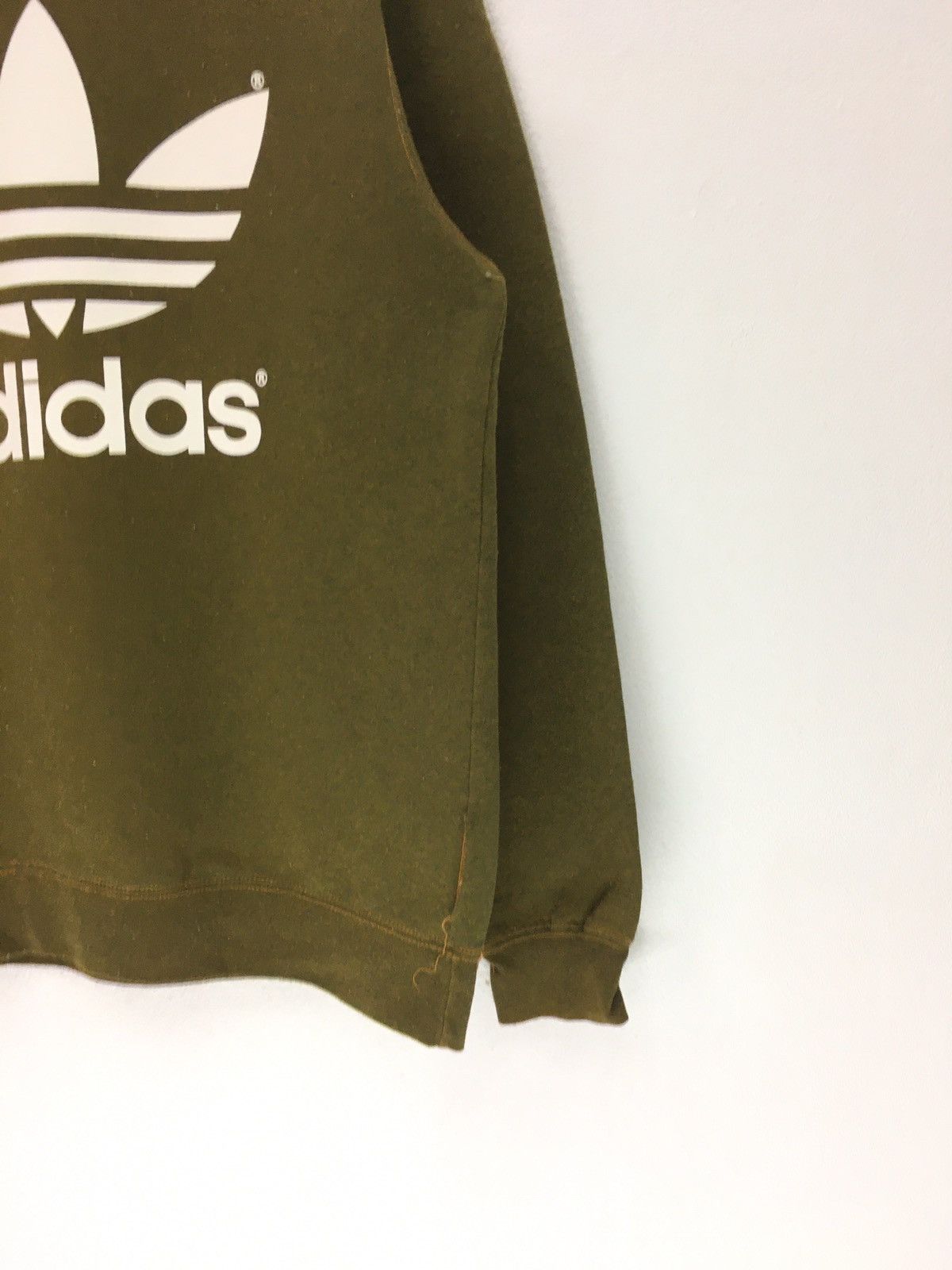 Adidas × Vintage Vintage Adidas Trefoil Big Logo Sweatshirt Size US M / EU 48-50 / 2 - 4 Thumbnail