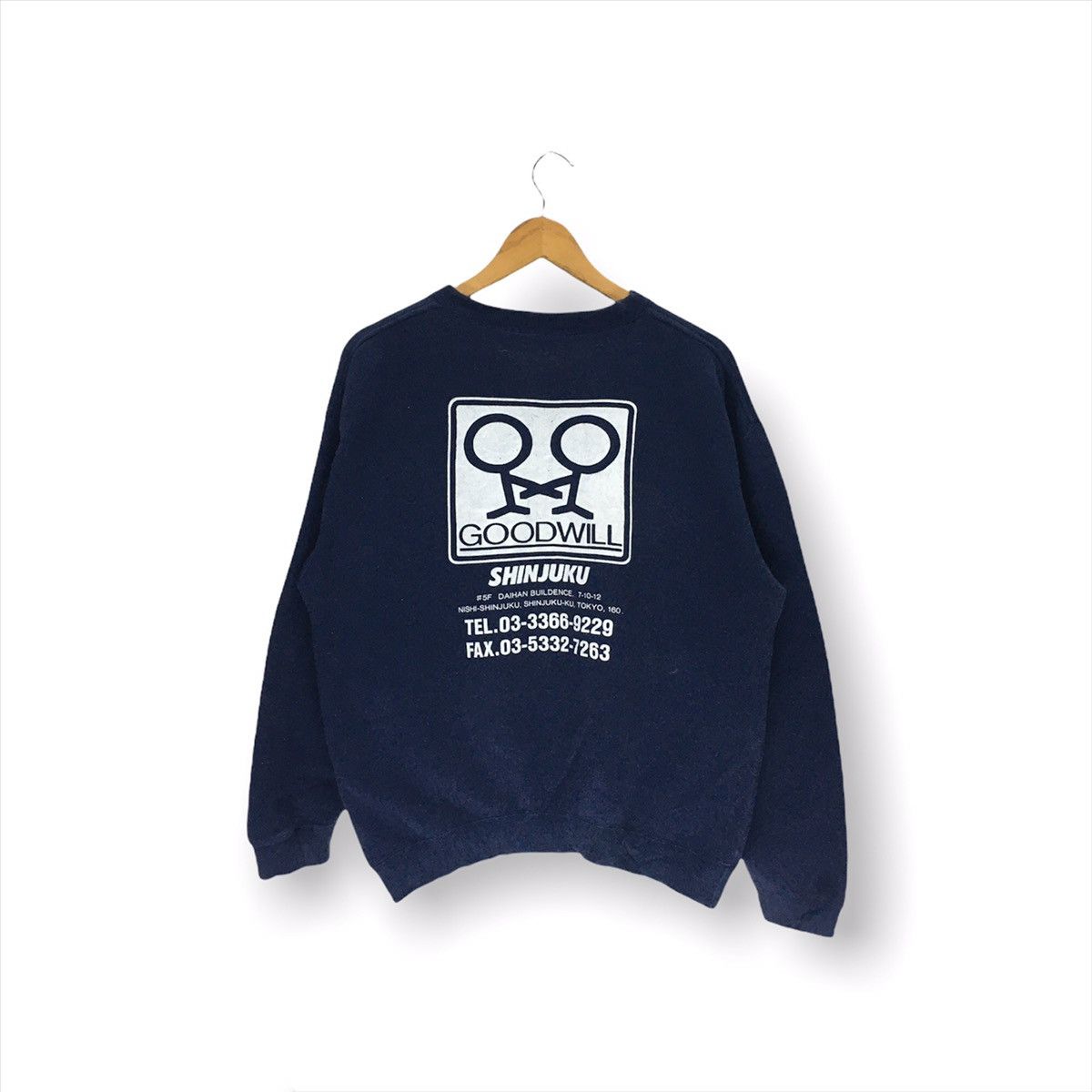 Japanese Brand Vintage Goodwill Sinjuku Japan Sweatshirt Size US S / EU 44-46 / 1 - 1 Thumbnail