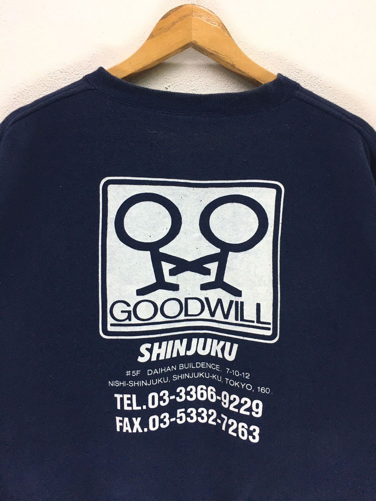 Japanese Brand Vintage Goodwill Sinjuku Japan Sweatshirt Size US S / EU 44-46 / 1 - 3 Thumbnail