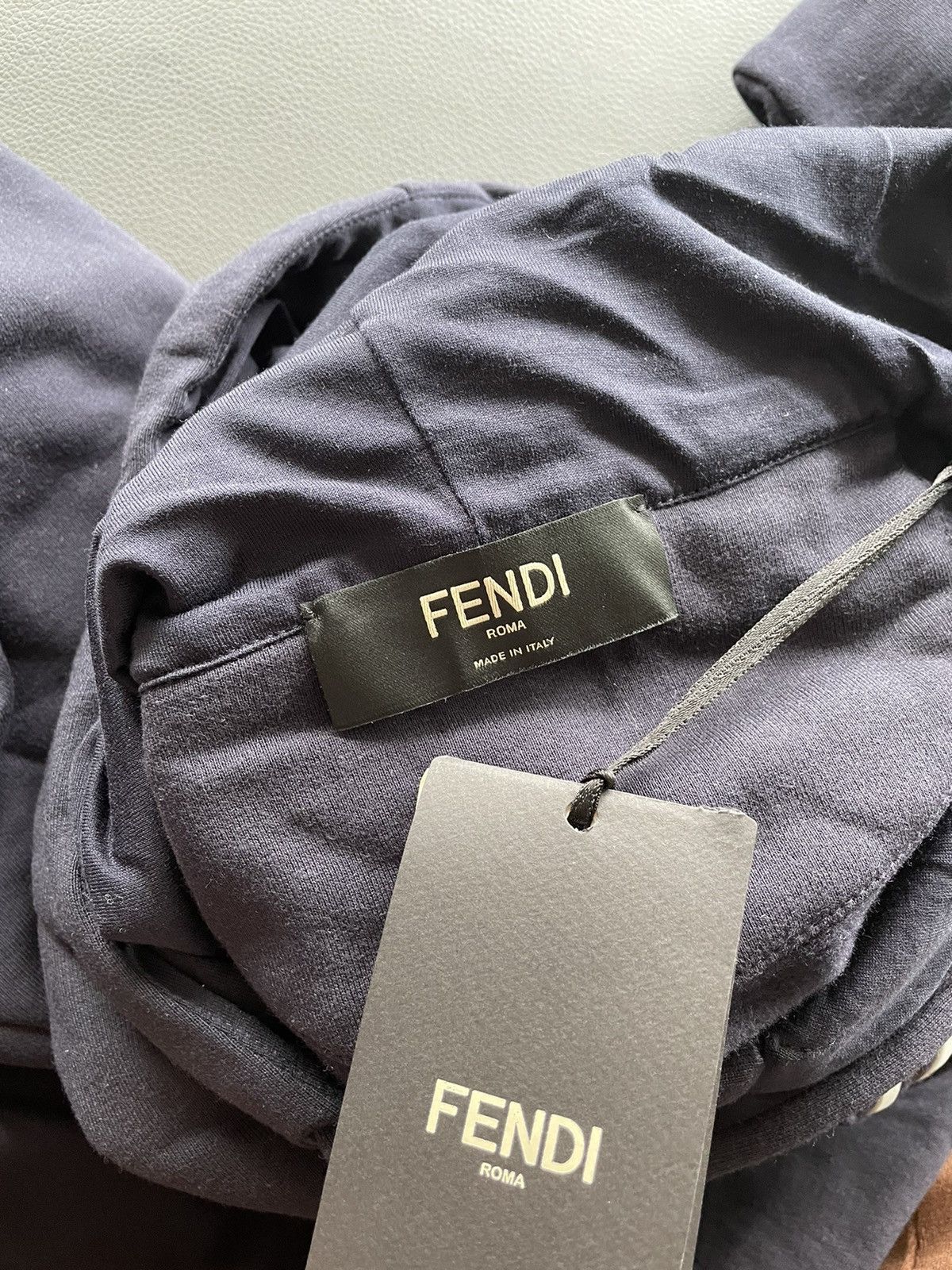 Fendi Rare Brand New Super Runway Limited Edition FF Logo Hoodie Size US L / EU 52-54 / 3 - 6 Thumbnail