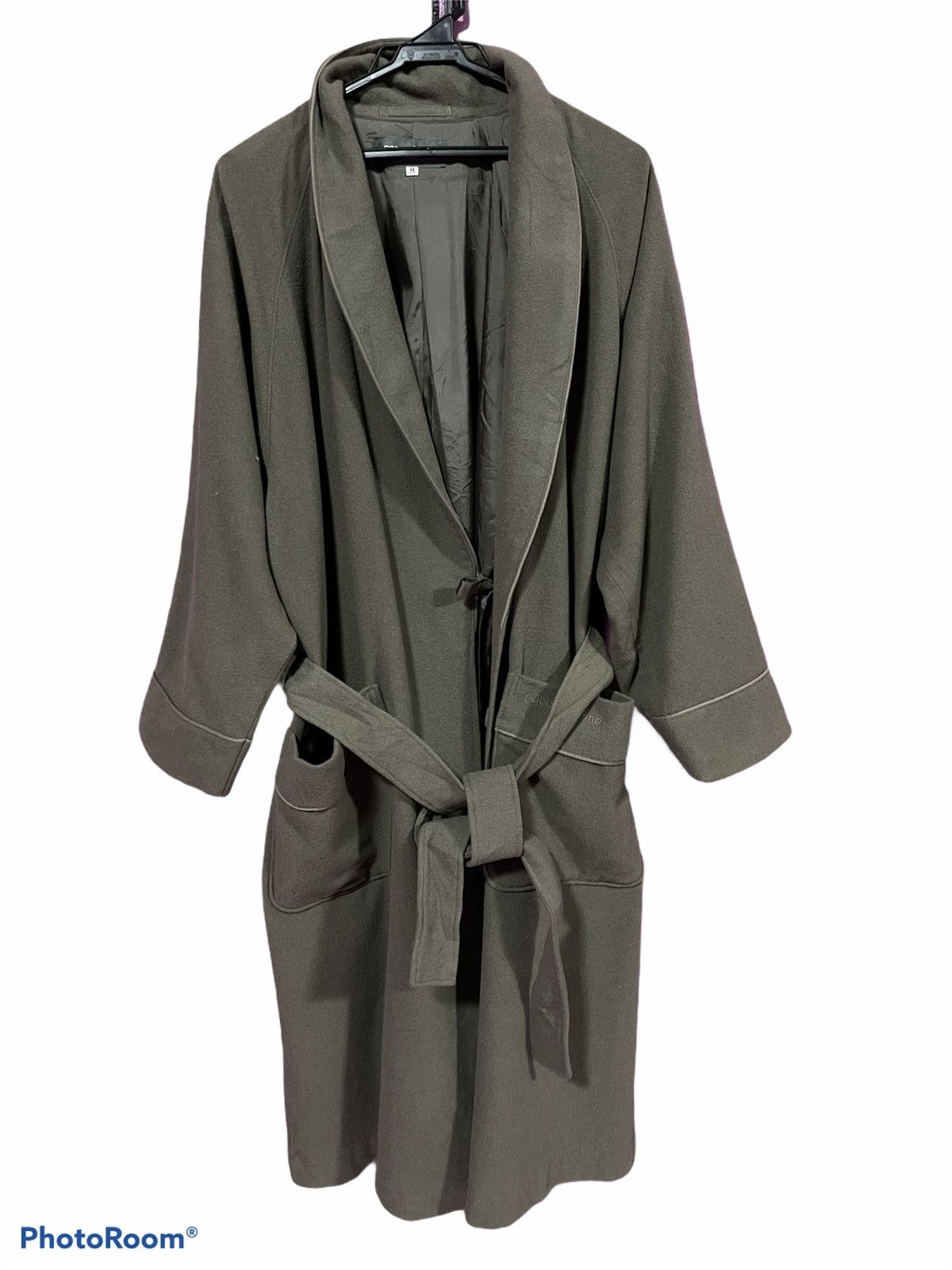 Paco Rabanne PACO RABBANE BROWN SIZE M TRANCE COAT WOOL Size ONE SIZE - 1 Thumbnail