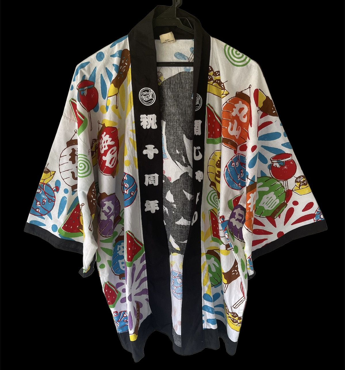 Japanese Brand JOHNNY KIMONO FULL PRINT JAPAN Size US M / EU 48-50 / 2 - 1 Thumbnail