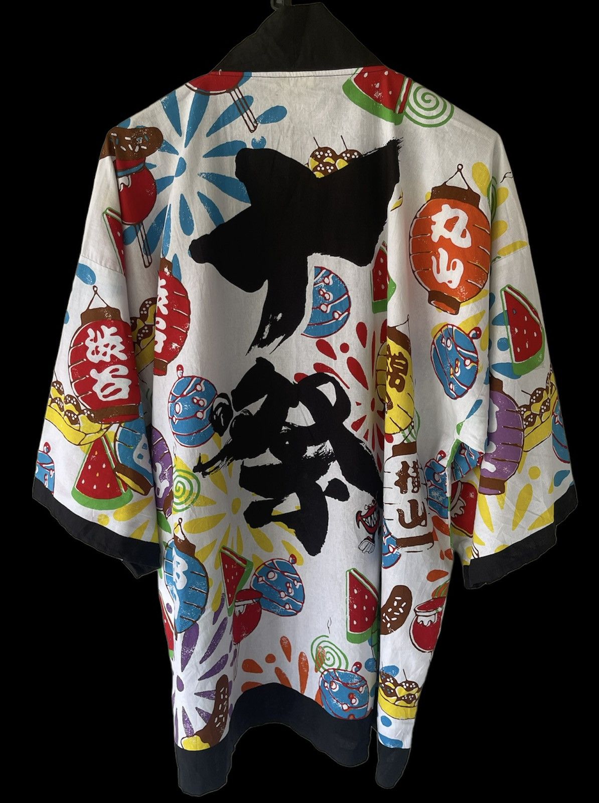 Japanese Brand JOHNNY KIMONO FULL PRINT JAPAN Size US M / EU 48-50 / 2 - 2 Thumbnail