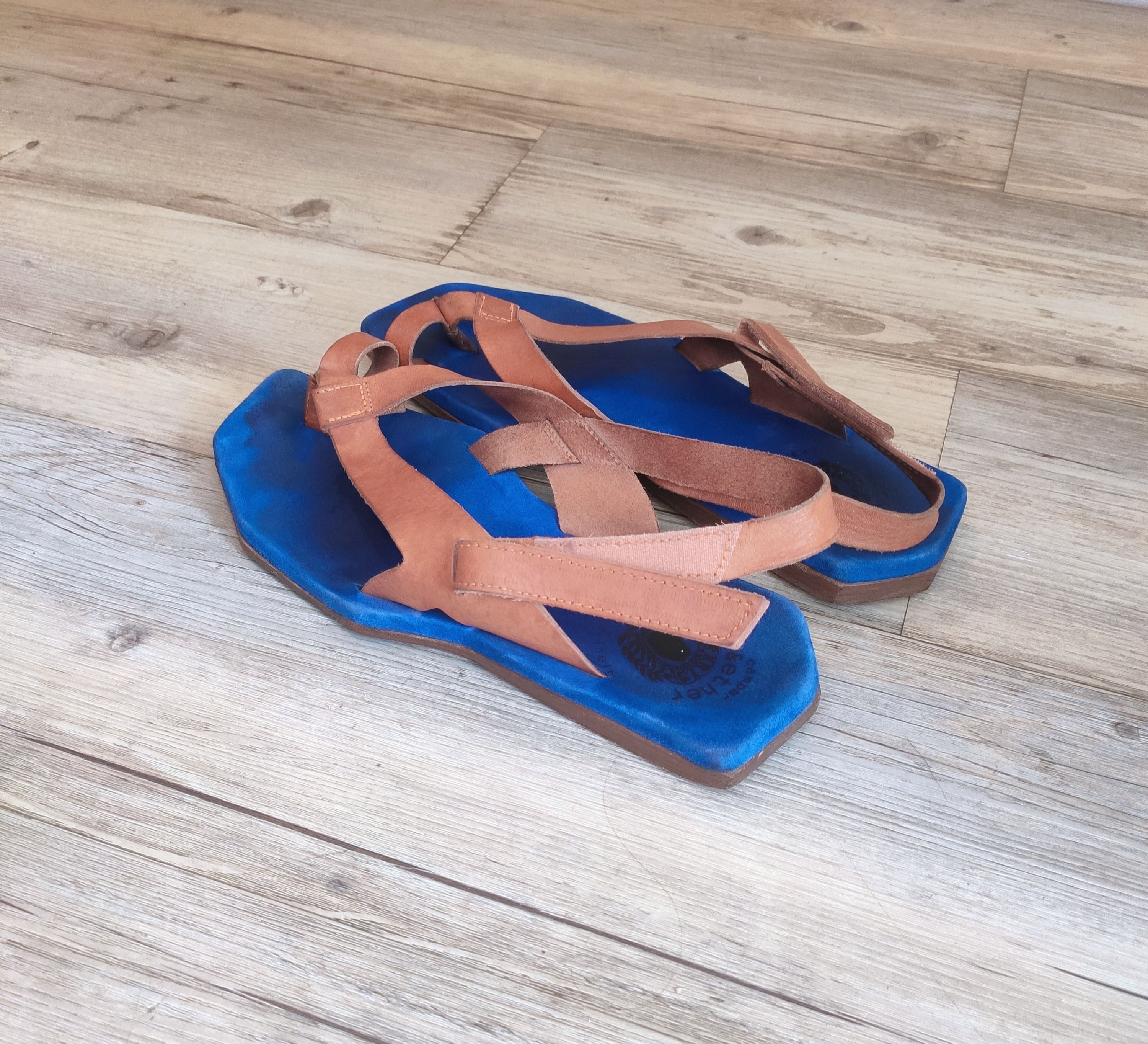 Bernhard Willhelm × Camper SS11 sandals.Like Raf Simons or Vivienne Westwood. Size US 10 / EU 43 - 5 Thumbnail