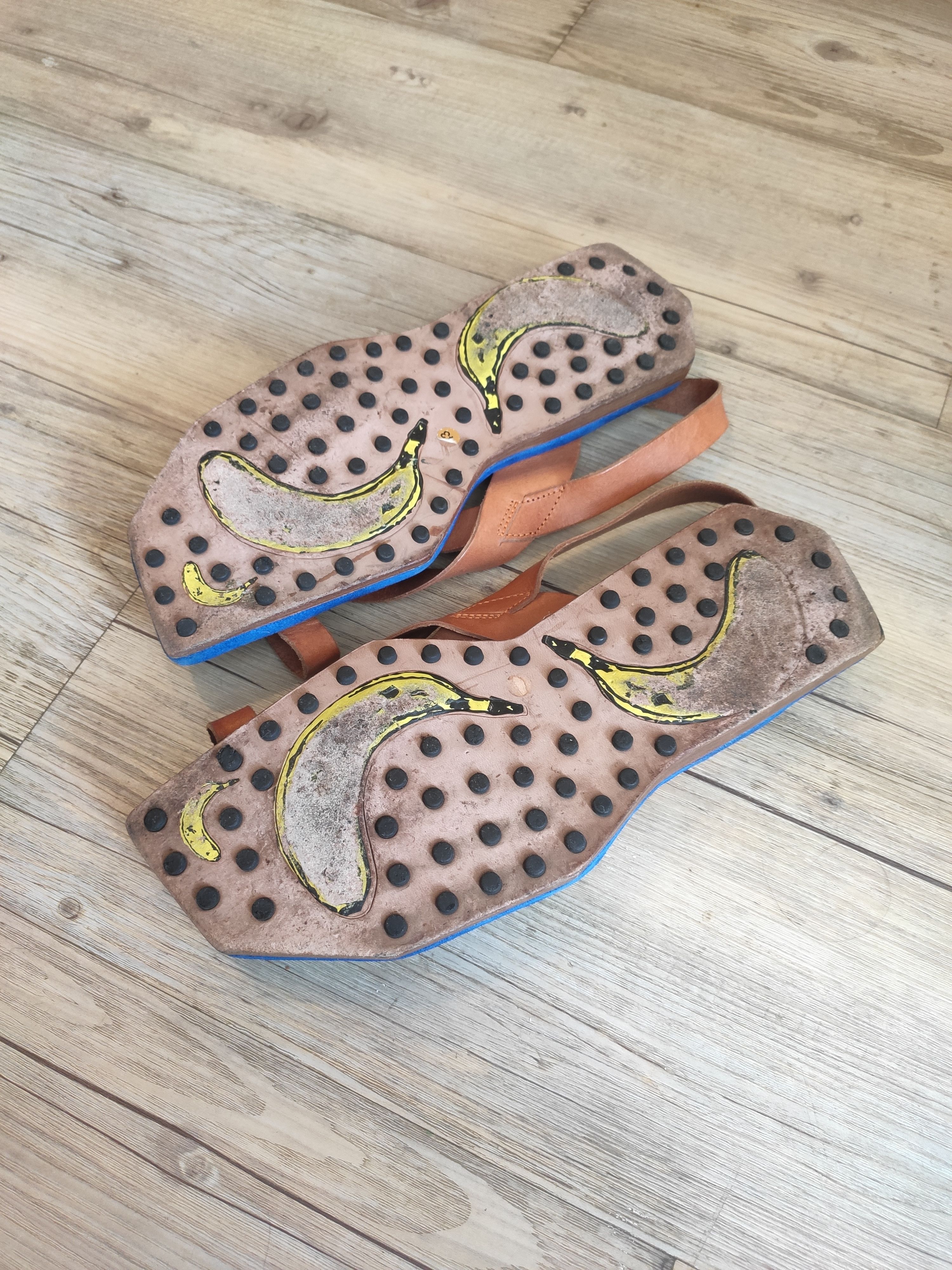 Bernhard Willhelm × Camper SS11 sandals.Like Raf Simons or Vivienne Westwood. Size US 10 / EU 43 - 8 Thumbnail