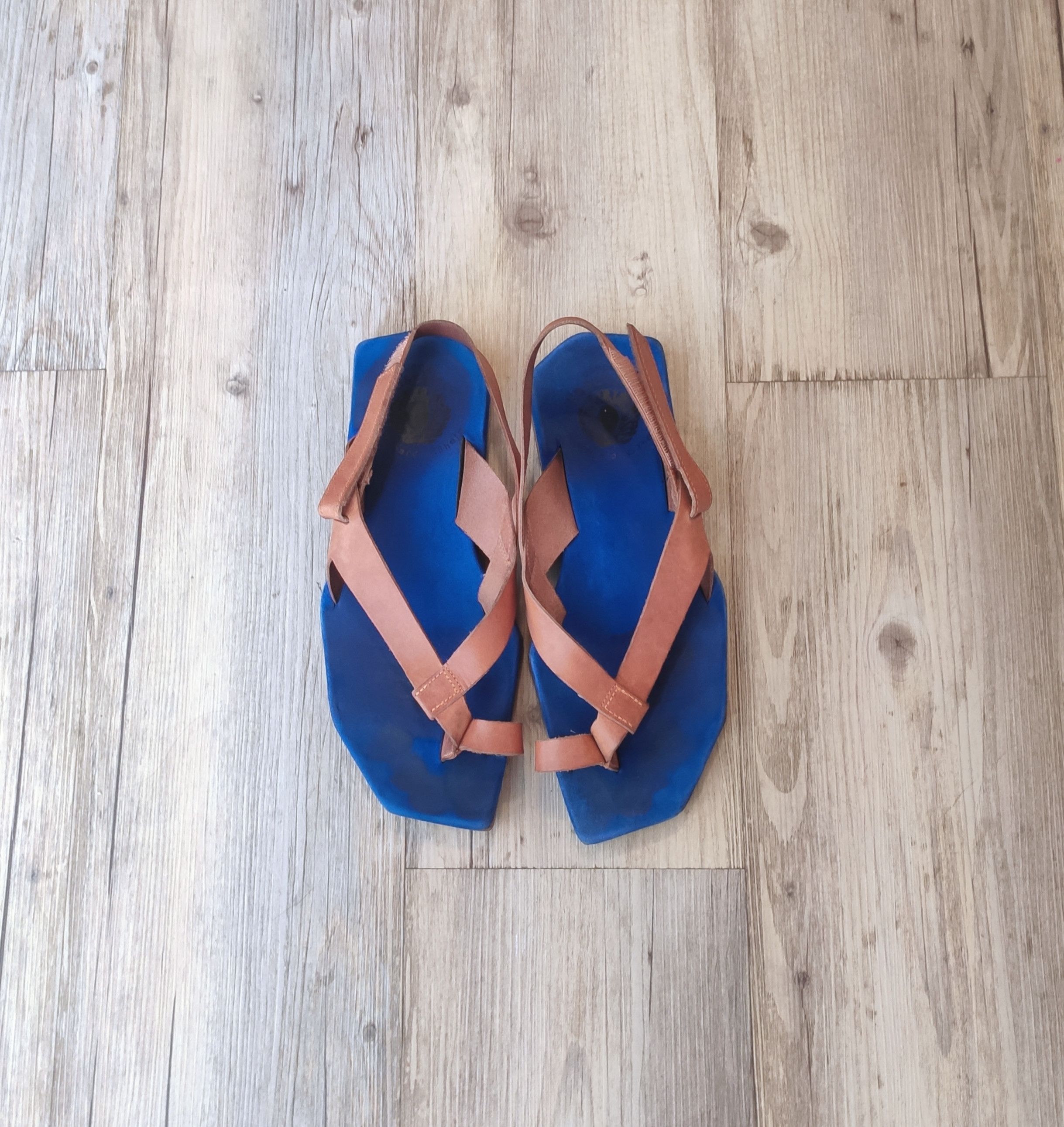 Bernhard Willhelm × Camper SS11 sandals.Like Raf Simons or Vivienne Westwood. Size US 10 / EU 43 - 3 Thumbnail