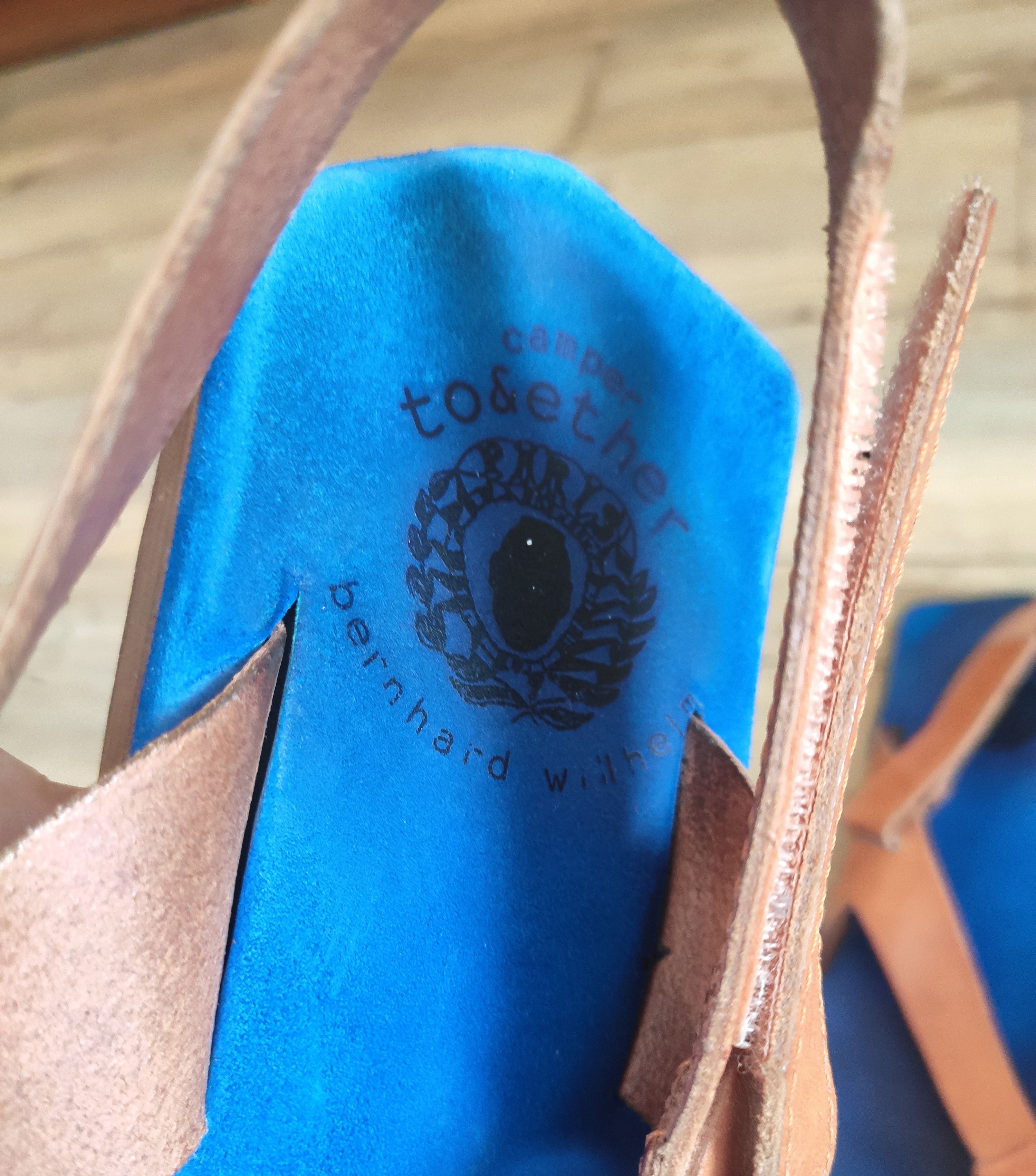 Bernhard Willhelm × Camper SS11 sandals.Like Raf Simons or Vivienne Westwood. Size US 10 / EU 43 - 6 Thumbnail