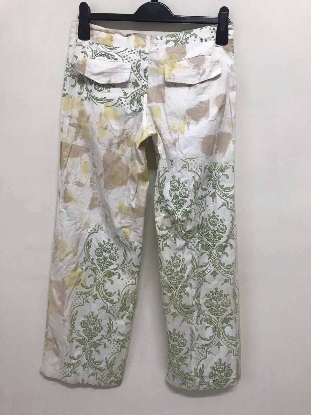 Other ITALY DESIGN AGR FLORAL PANTS RARE Size US 31 - 2 Thumbnail