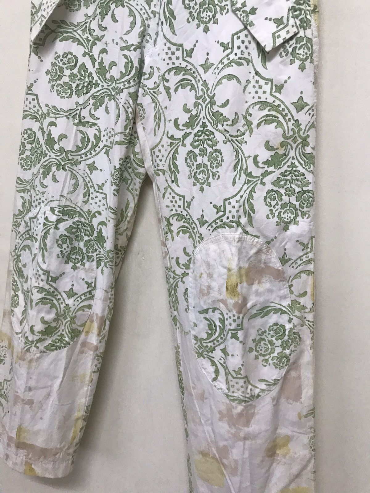 Other ITALY DESIGN AGR FLORAL PANTS RARE Size US 31 - 3 Thumbnail