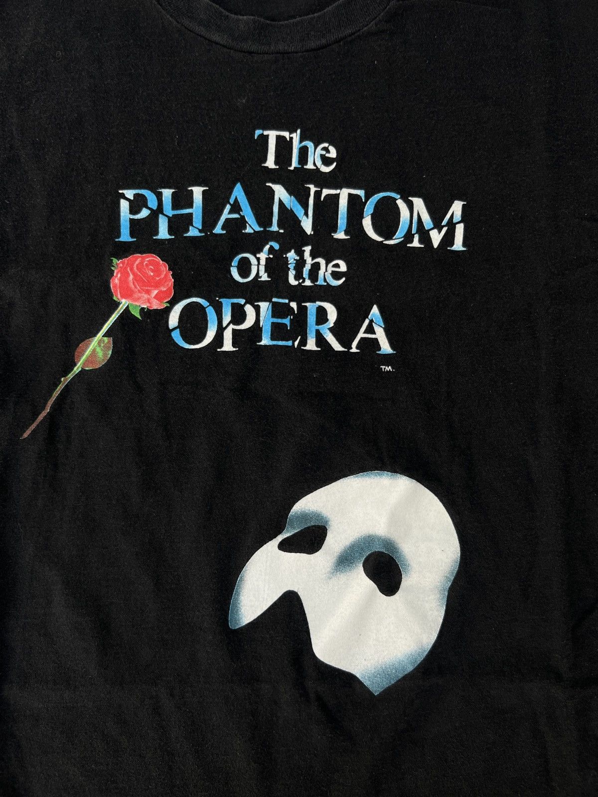 Vintage Vintage 90's Phantom of the Opera Tee Size US XL / EU 56 / 4 - 4 Thumbnail